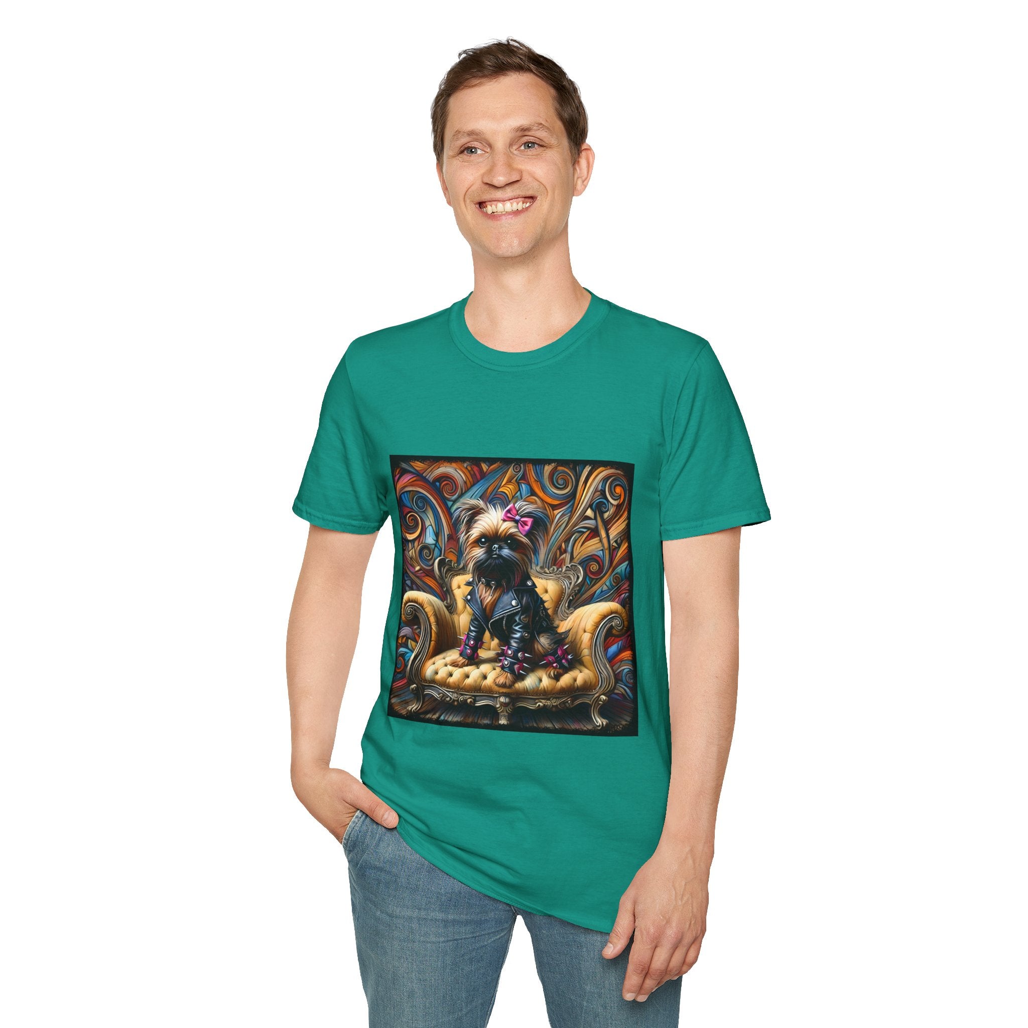 Brussels Griffon Bold Rocker | Unisex Dog T-Shirt