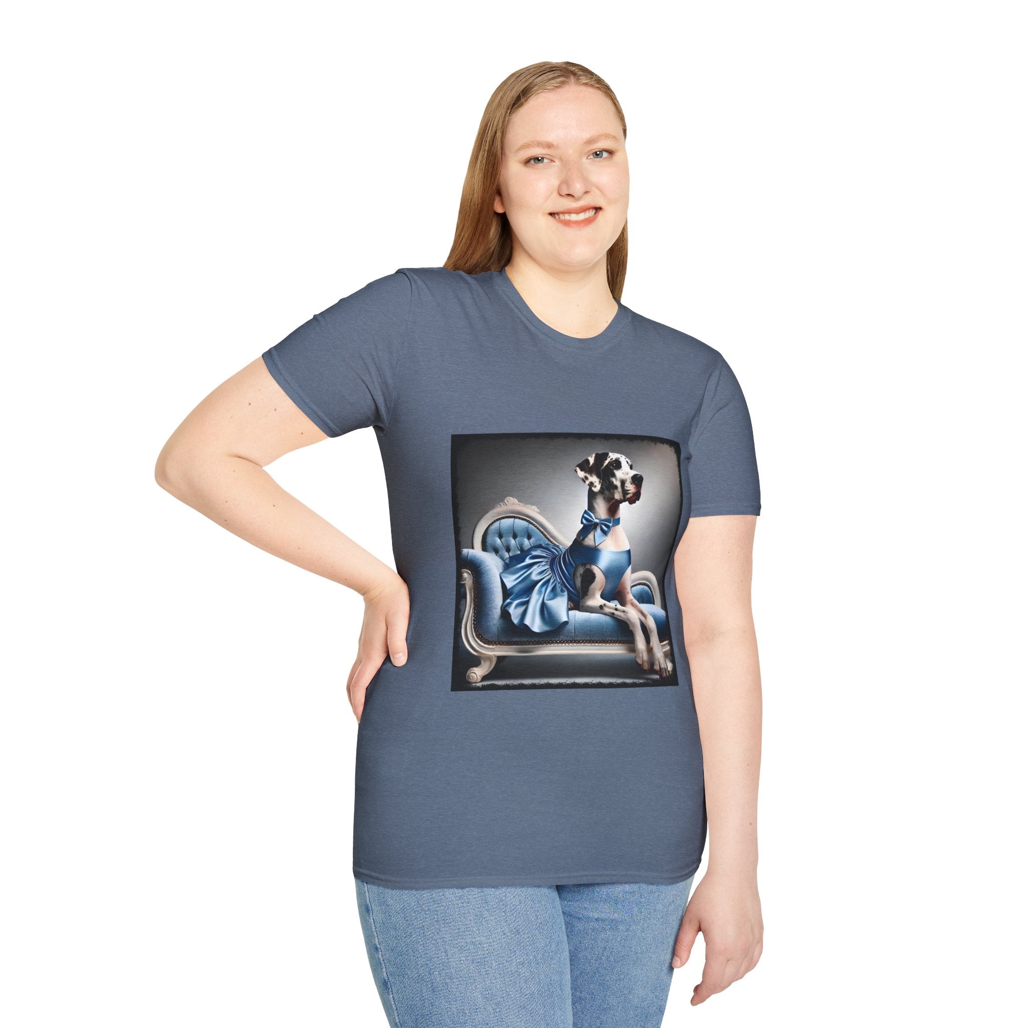 Great Dane Blue Belle | Unisex Dog T-Shirt