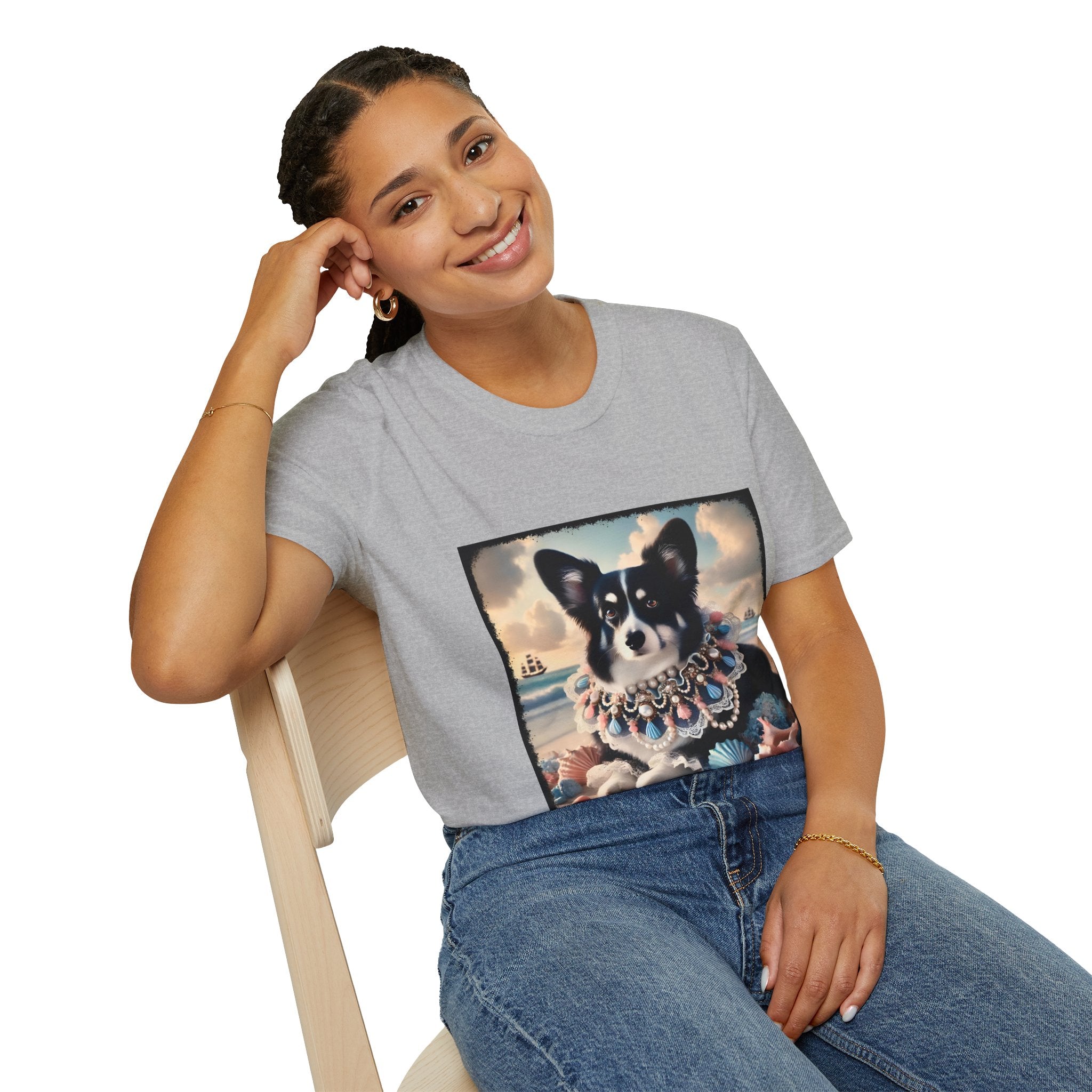 Pembroke Welsh Corgi Saltwater Sweetie | Unisex Dog T-Shirt