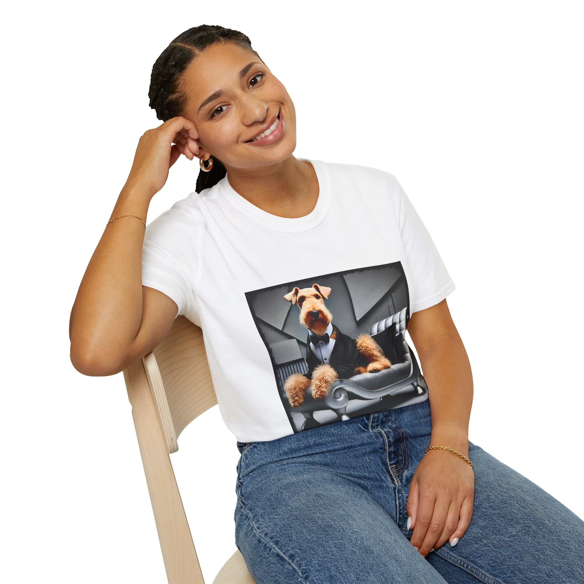 Airedale Terrier Shirt | Charming Duke Dog Lover Tee