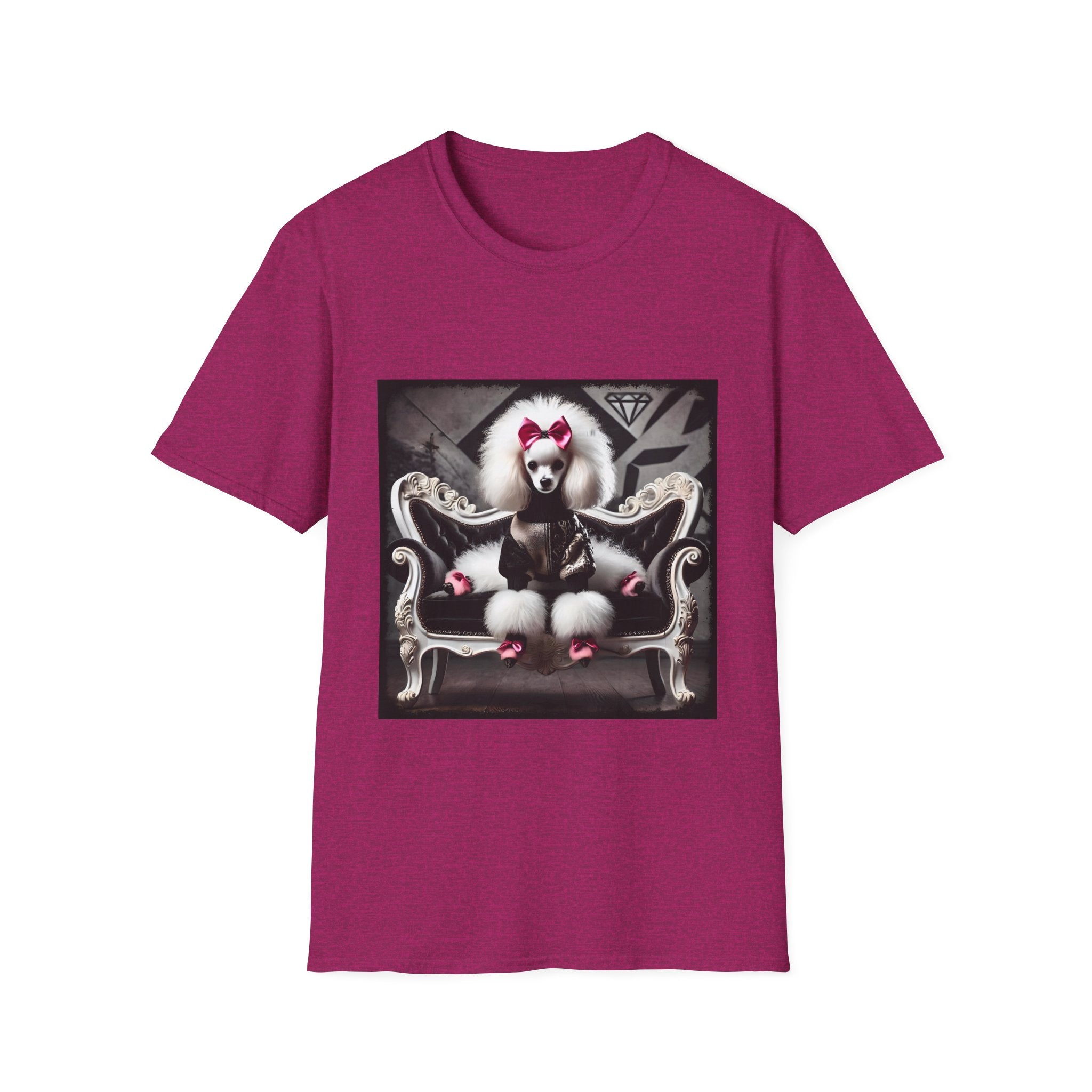 Poodle High Fashion Diva | Unisex Dog T-Shirt