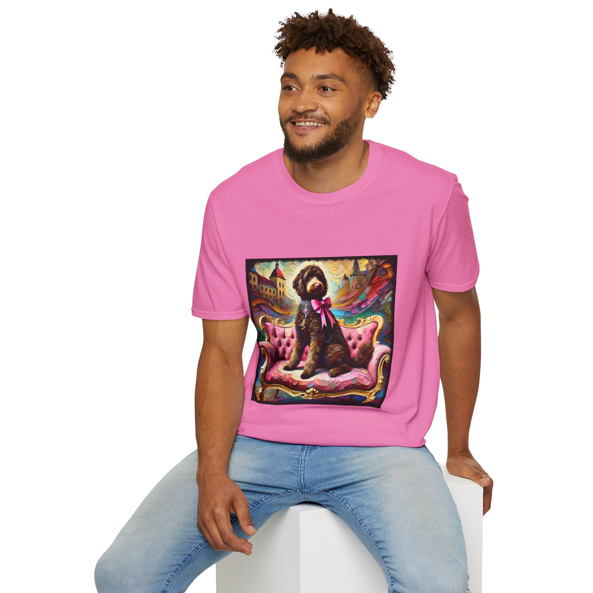Labradoodle Chocolate Princess Classic | Unisex Dog T-Shirt