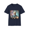 Golden Retriever Shirt | 80s Glam Gal Dog Lover Tee