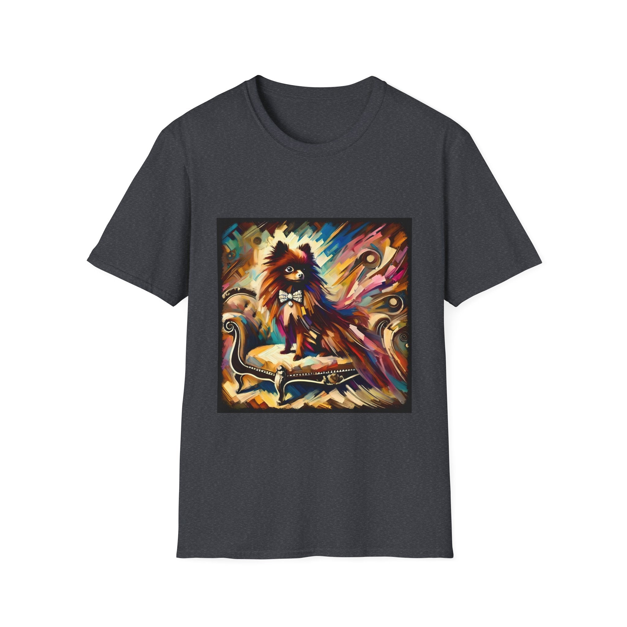Pomeranian Bold Swirl | Unisex Dog T-Shirt