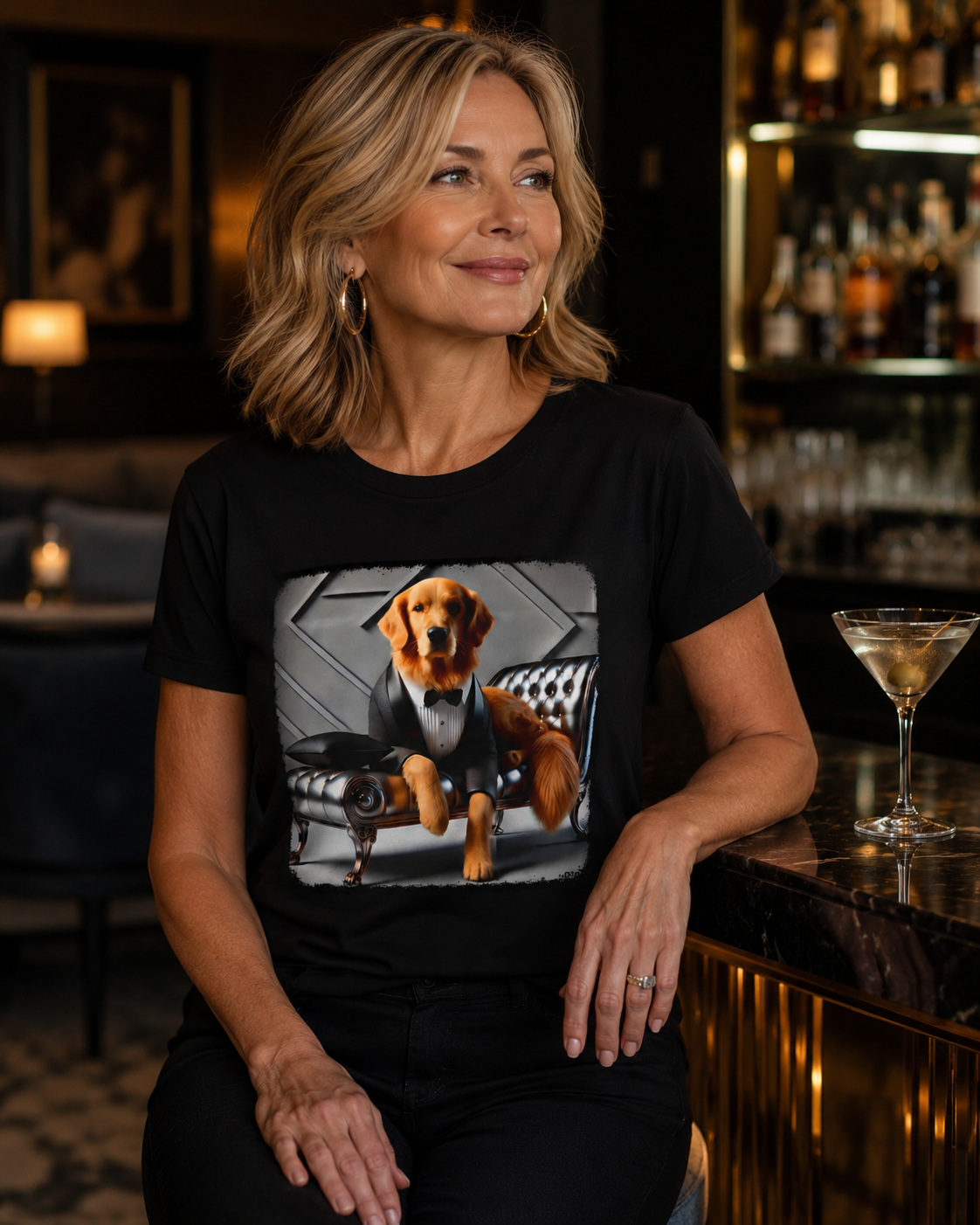 Golden Retriever Shirt | Mister Fetch Dog Lover Tee