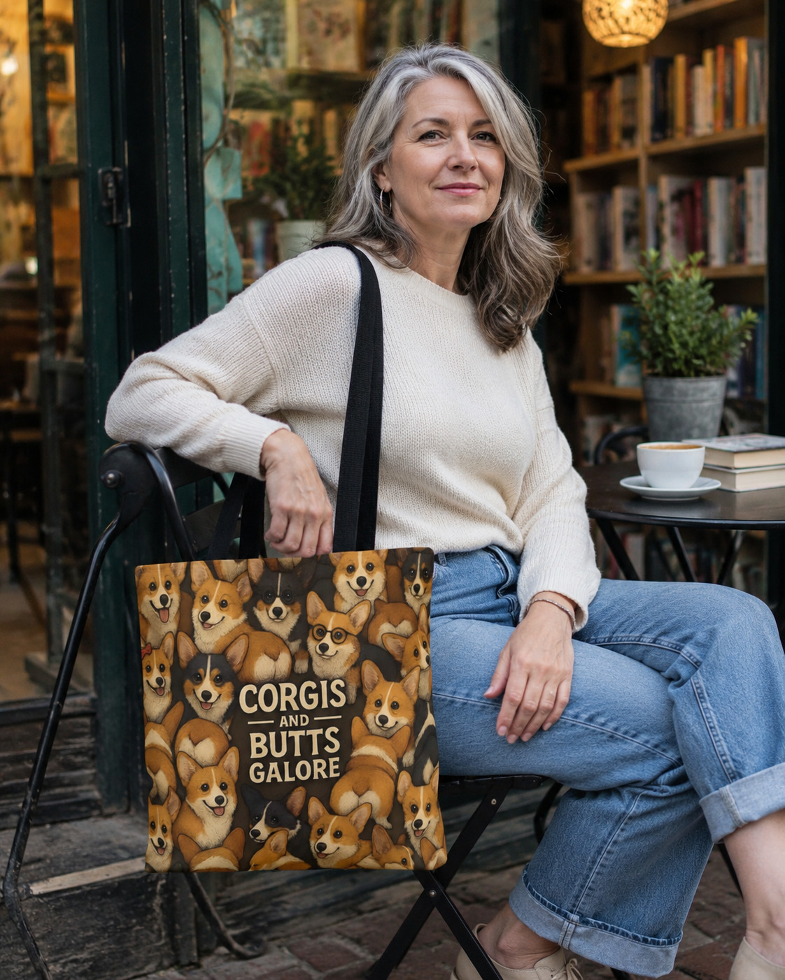 Corgi Butts | Dog Themed Tote Bag