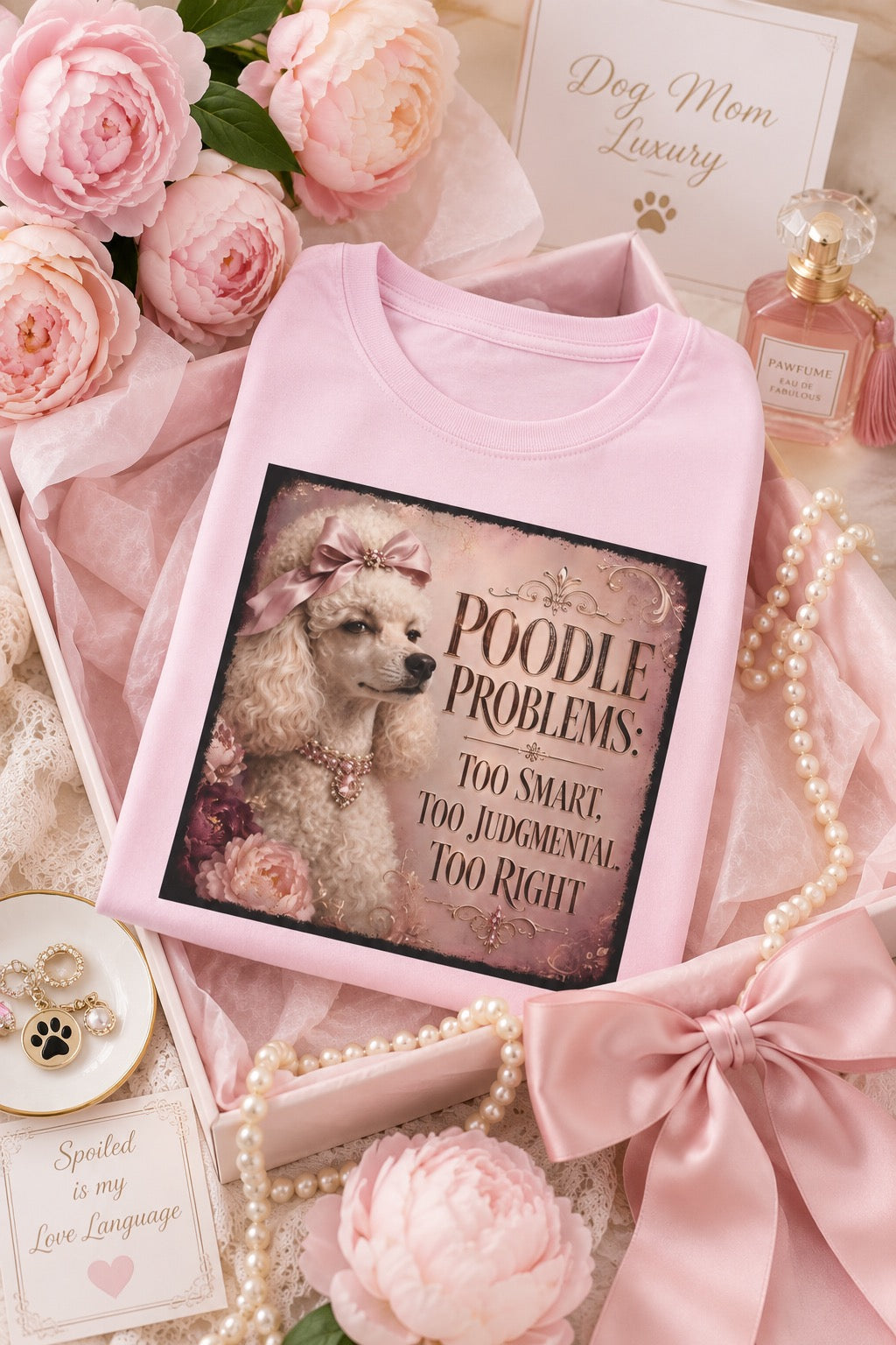 Poodle Problems: Too Smart | Dog Lover Tee