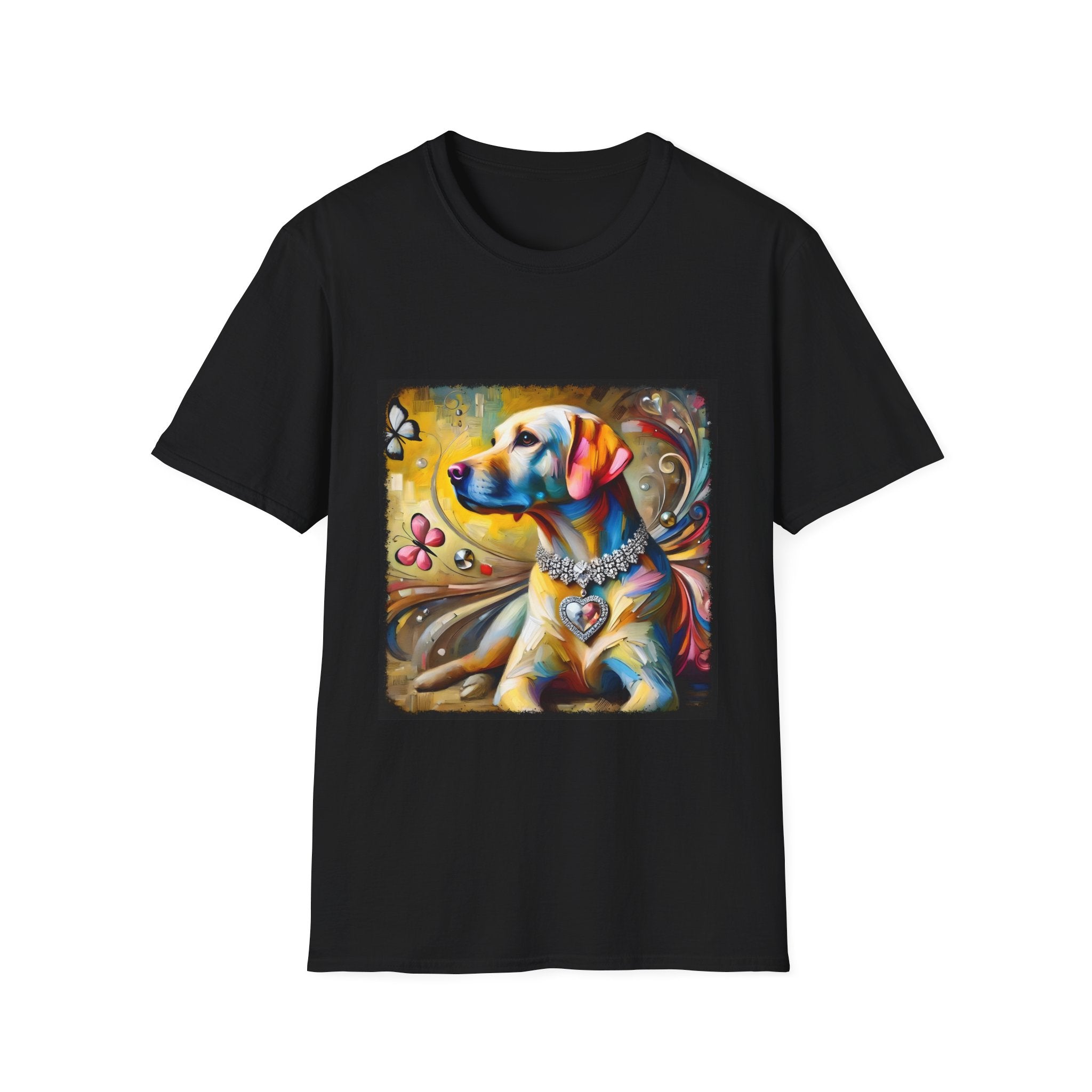 Labrador Retriever Diamond Heart Classic | Unisex Dog T-Shirt