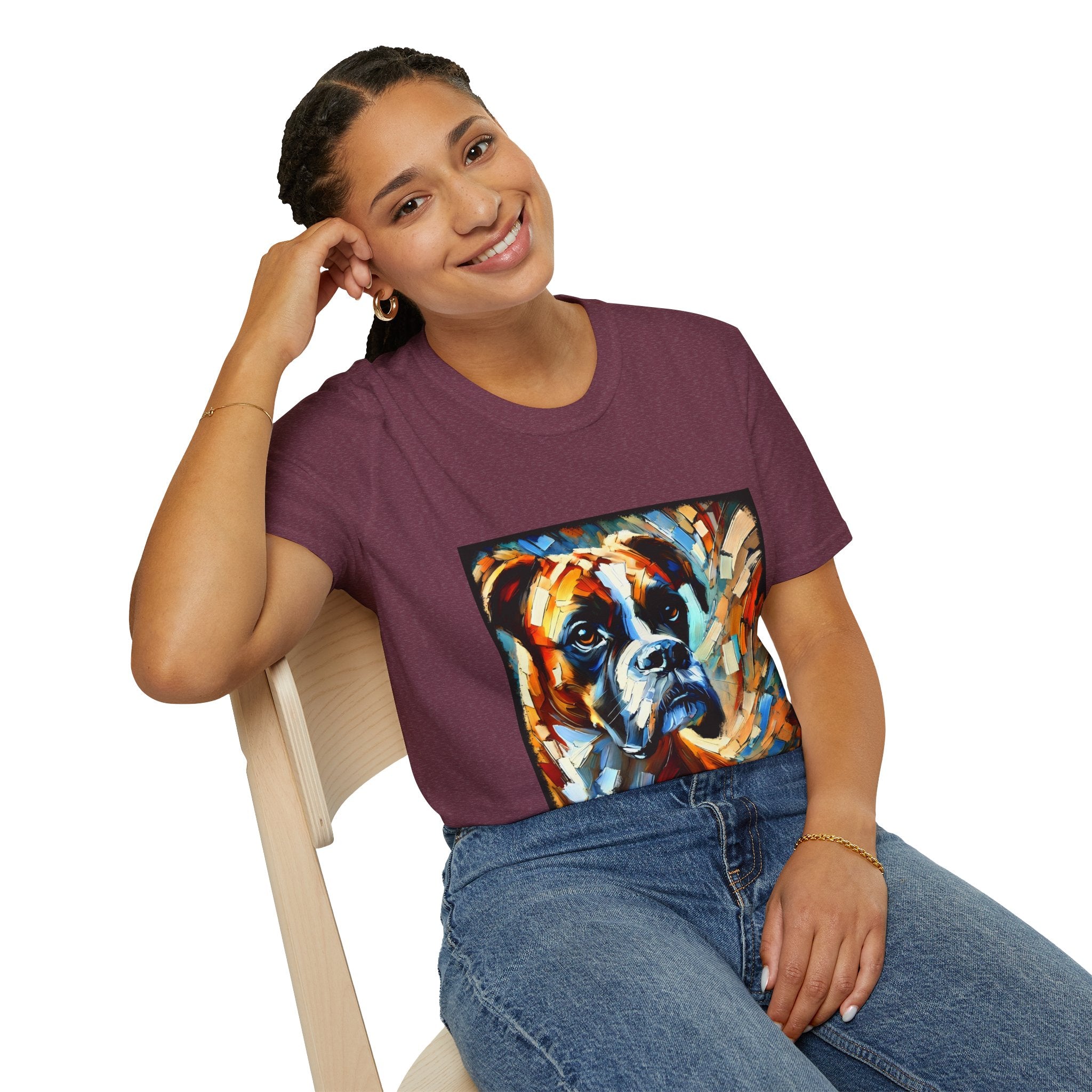 Boxer Vivid Classic | Unisex Dog T-Shirt