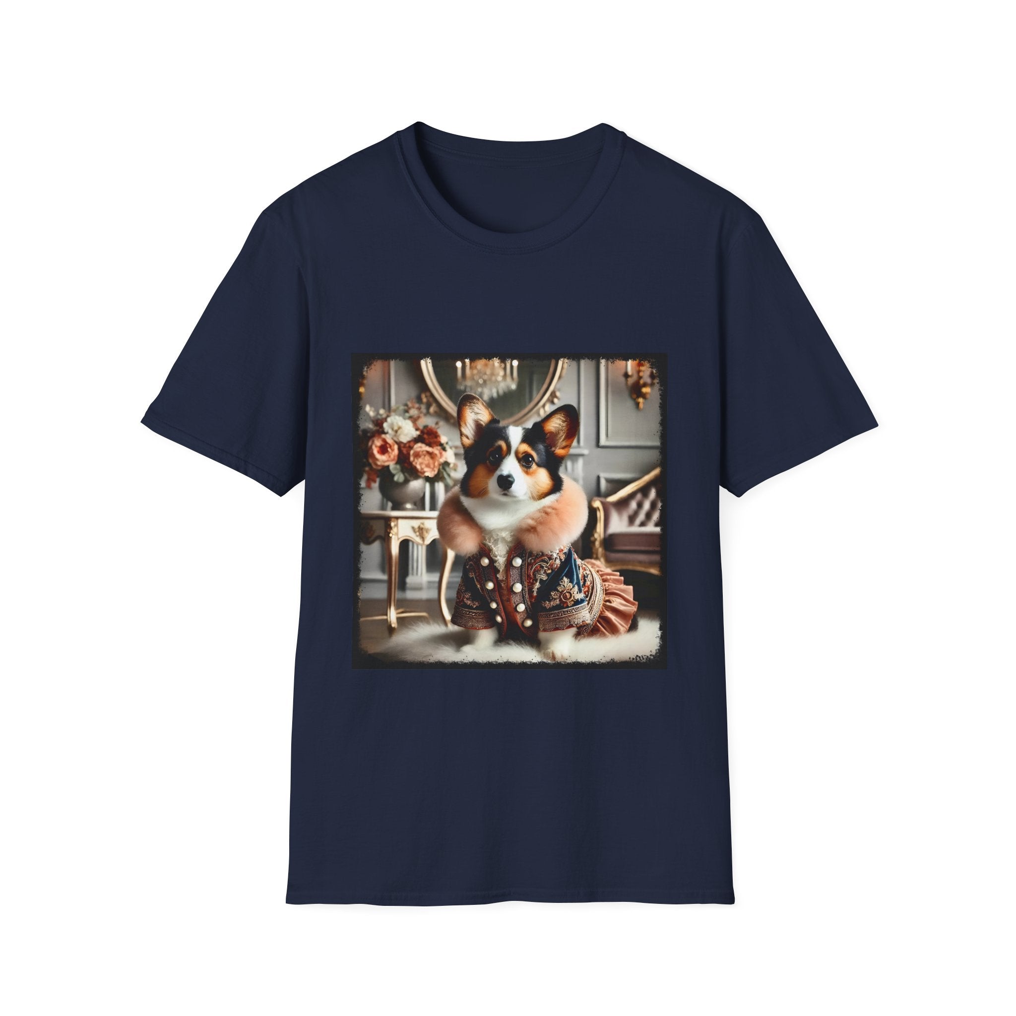Pembroke Welsh Corgi Posh Paw | Unisex Dog T-Shirt