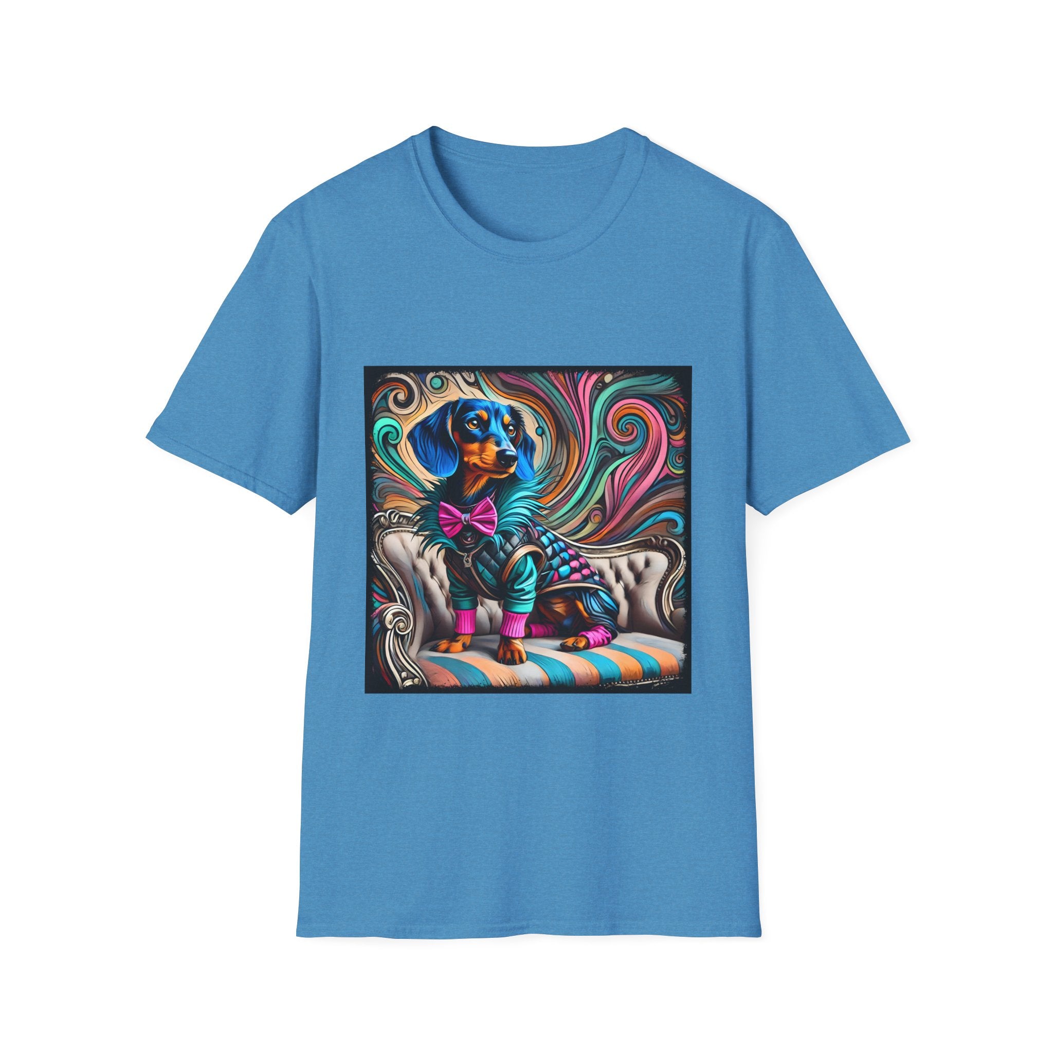 Dachshund Blue Rocker | Unisex Dog T-Shirt
