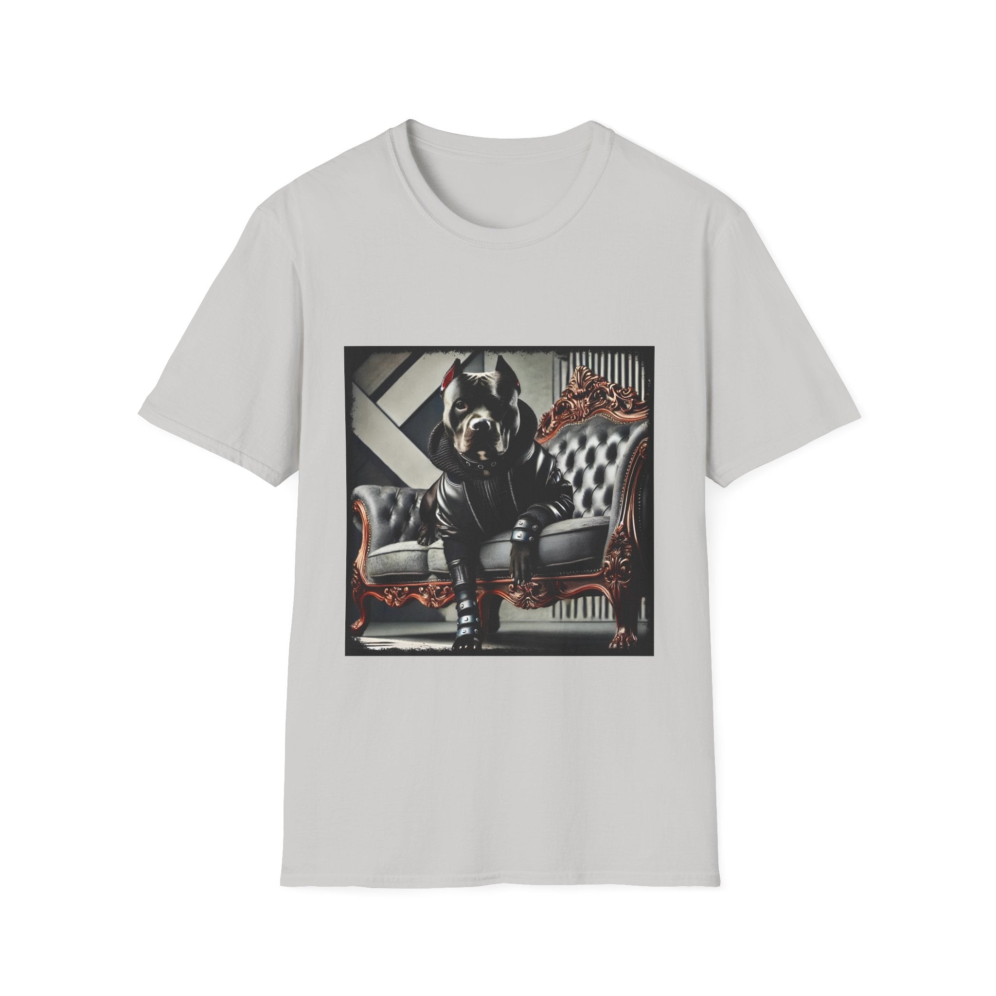 American Pit Bull Terrier Shirt | Leather Rebel Dog Lover Tee
