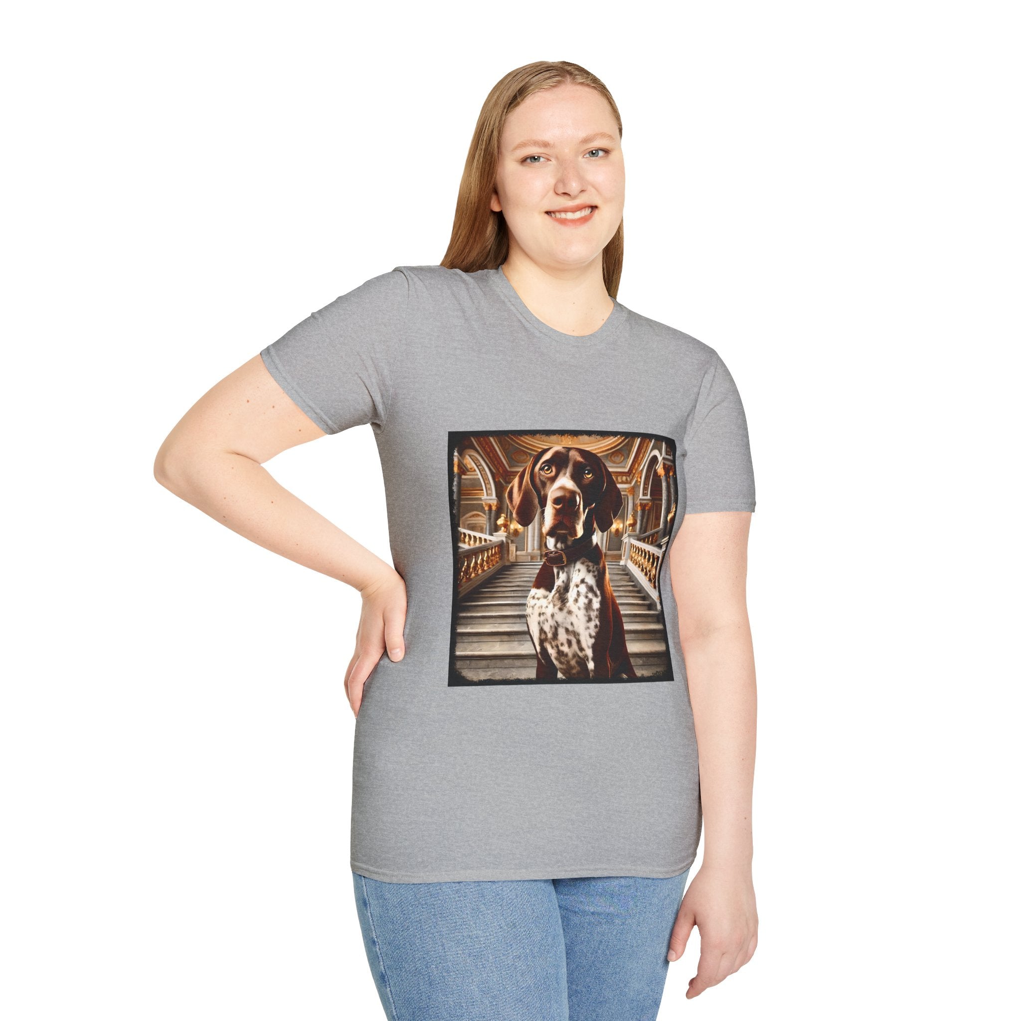 German Shorthaired Pointer Polished Pup | Unisex Dog T-Shirt