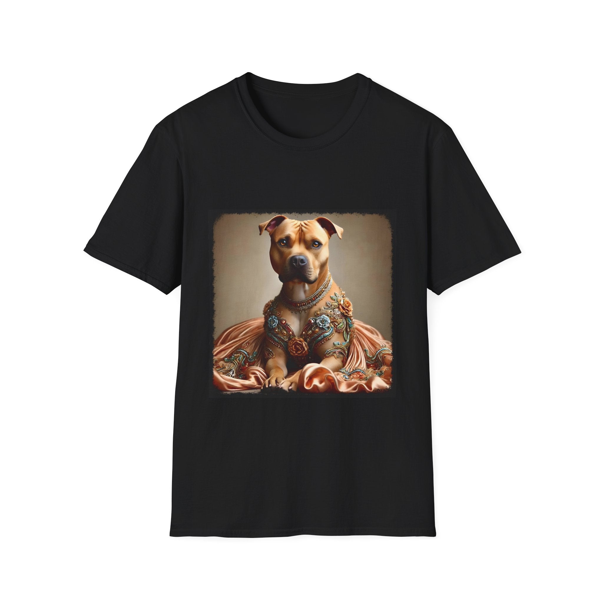 American Pit Bull Terrier Shirt | Sparkle Queen Dog Lover Tee