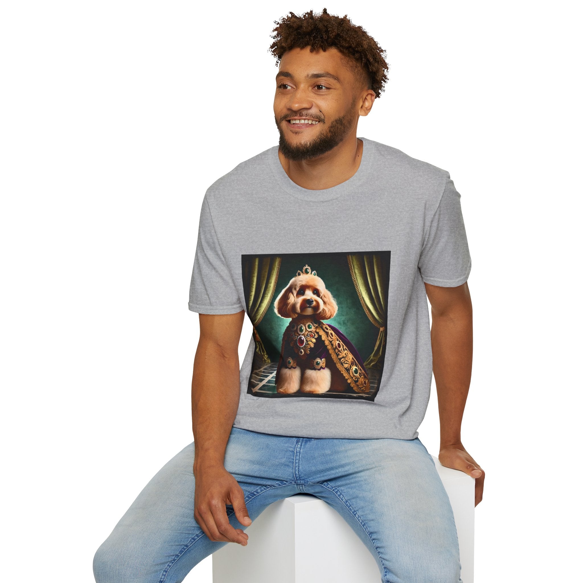 Cockapoo Jeweled Royal | Unisex Dog T-Shirt