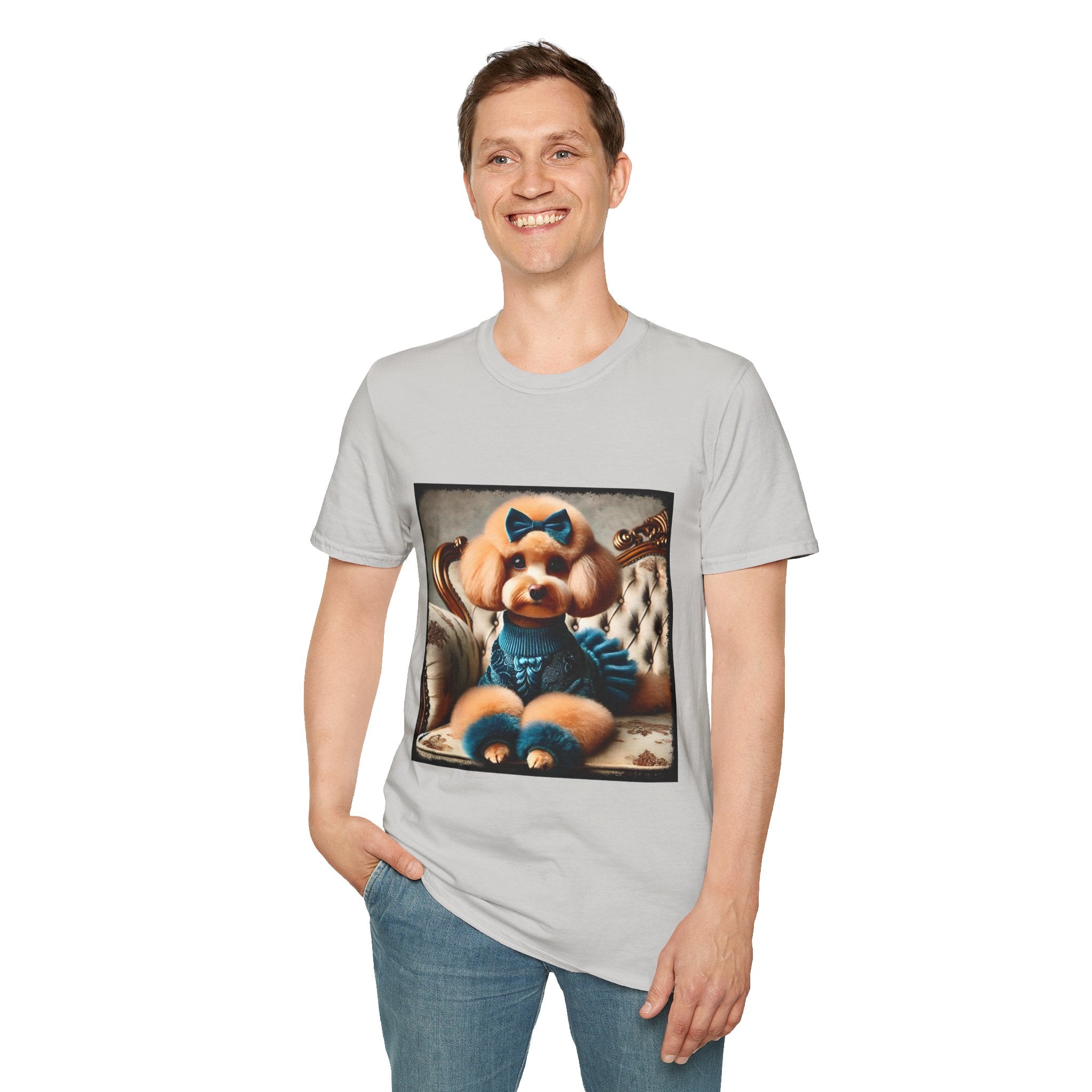 Poodle Trendy Tail | Unisex Dog T-Shirt