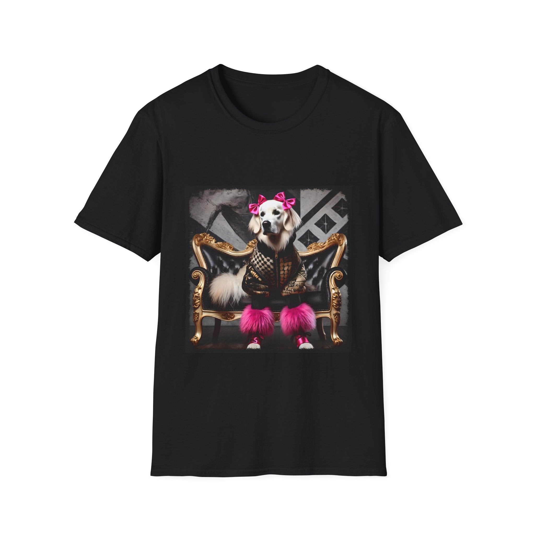 Golden Retriever Shirt | Chic Rocker Dog Lover Tee