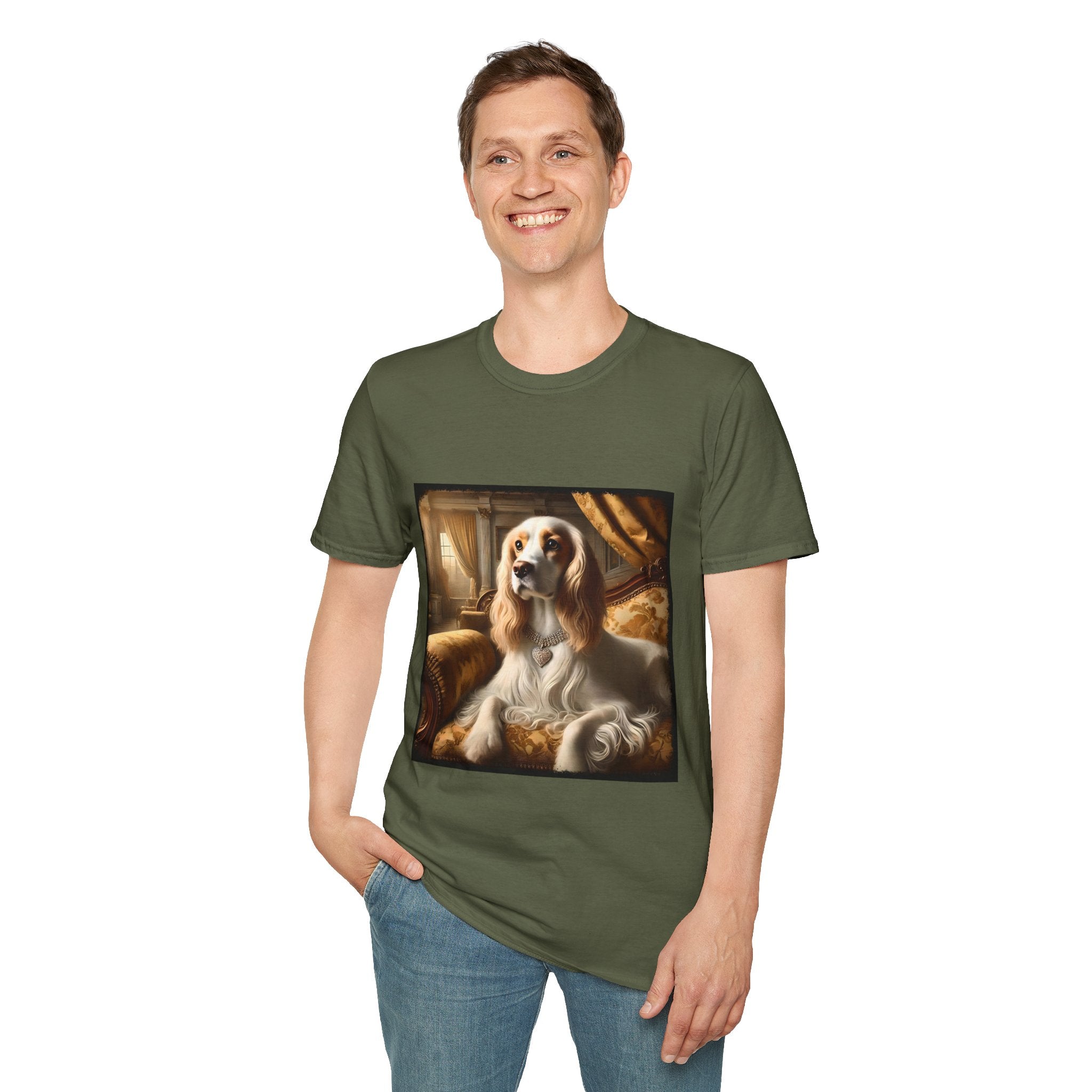 English Springer Spaniel Lemon Princess | Unisex Dog T-Shirt