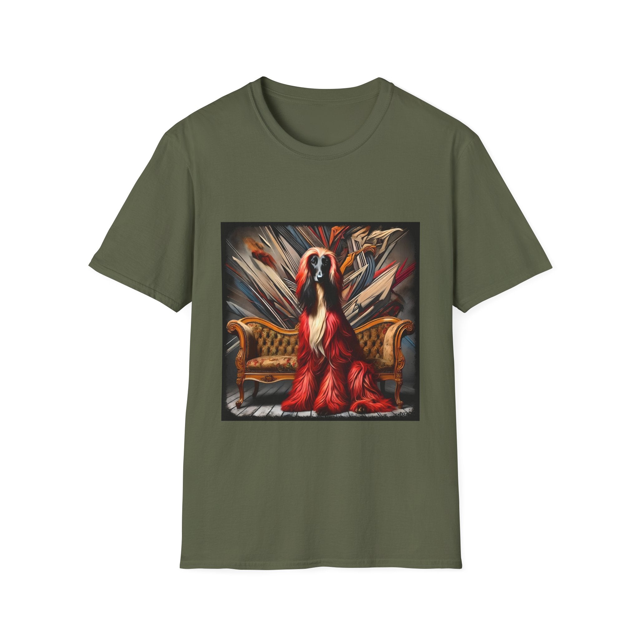 Afghan Hound Shirt | Red Rebel Dog Lover Tee