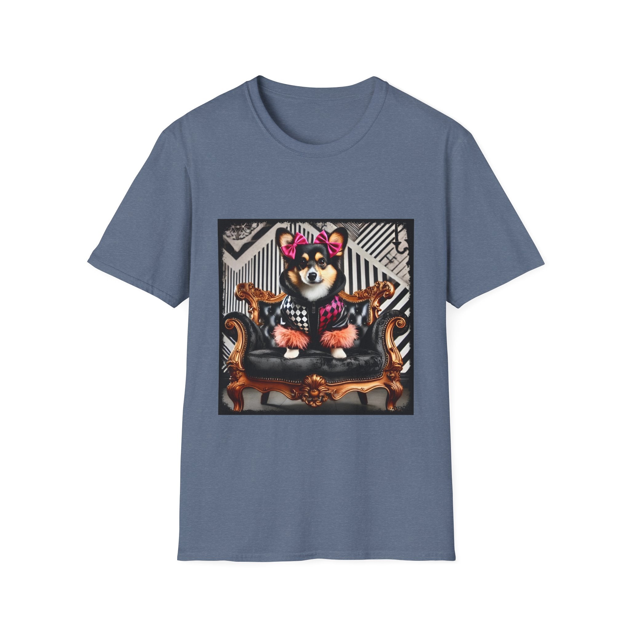 Pembroke Welsh Corgi Rock Chic | Unisex Dog T-Shirt