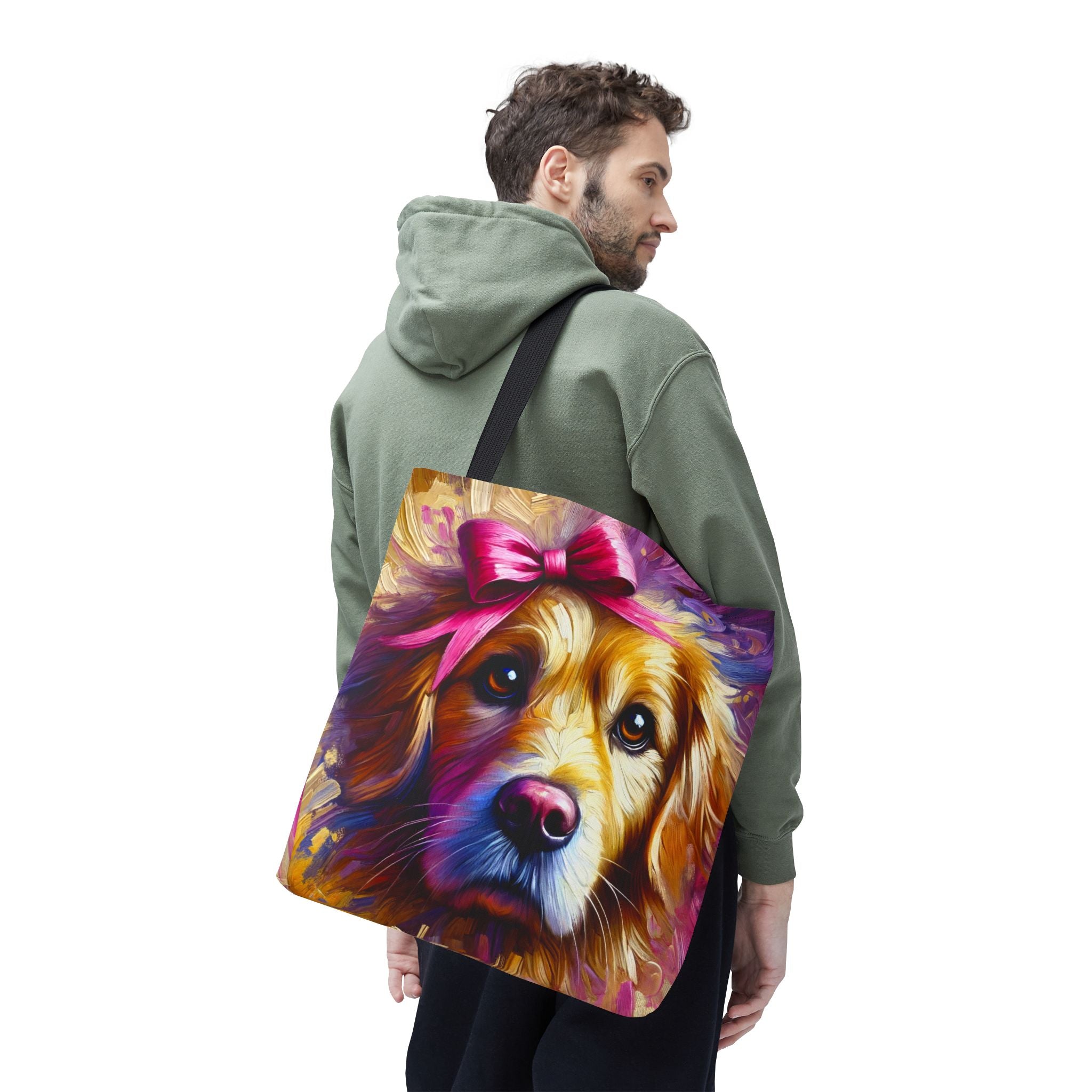 Golden Retriever Tote Bag | Radiant Classic Dog Lover Gift