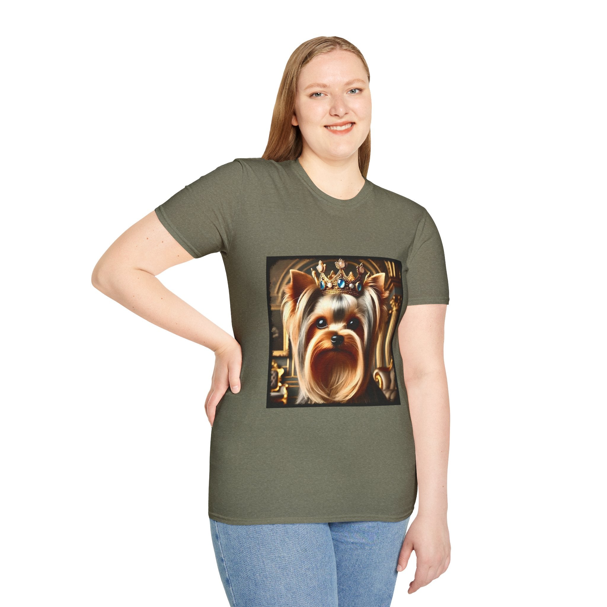 Yorkshire Terrier Royal Reign | Unisex Dog T-Shirt