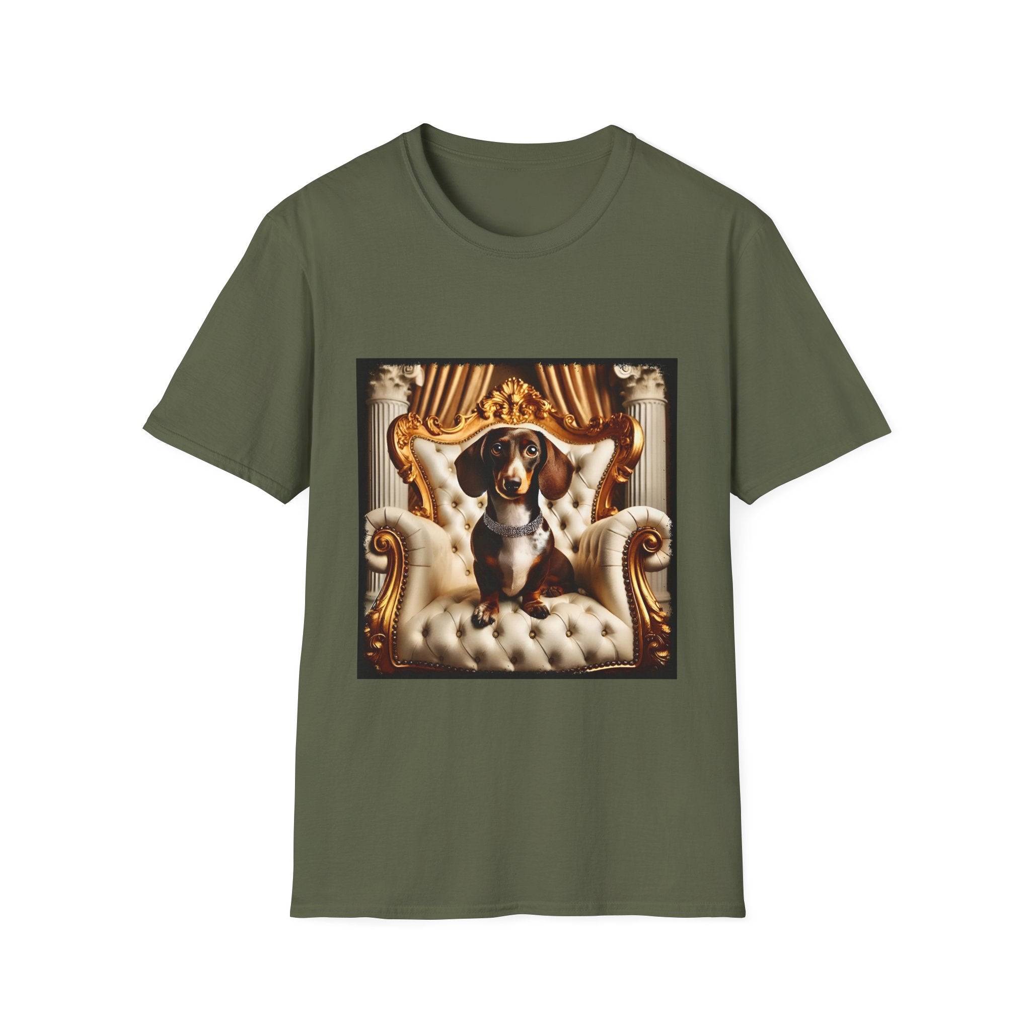Dachshund Gold Drip | Unisex Dog T-Shirt