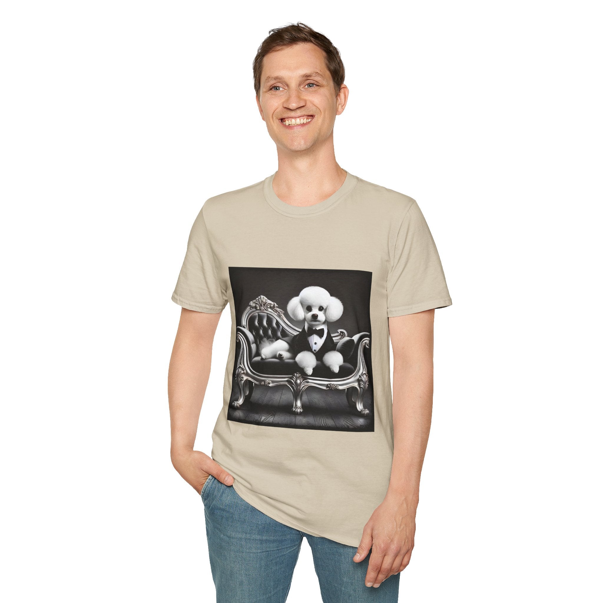 Bichon Frise Tux Luxe | Unisex Dog T-Shirt