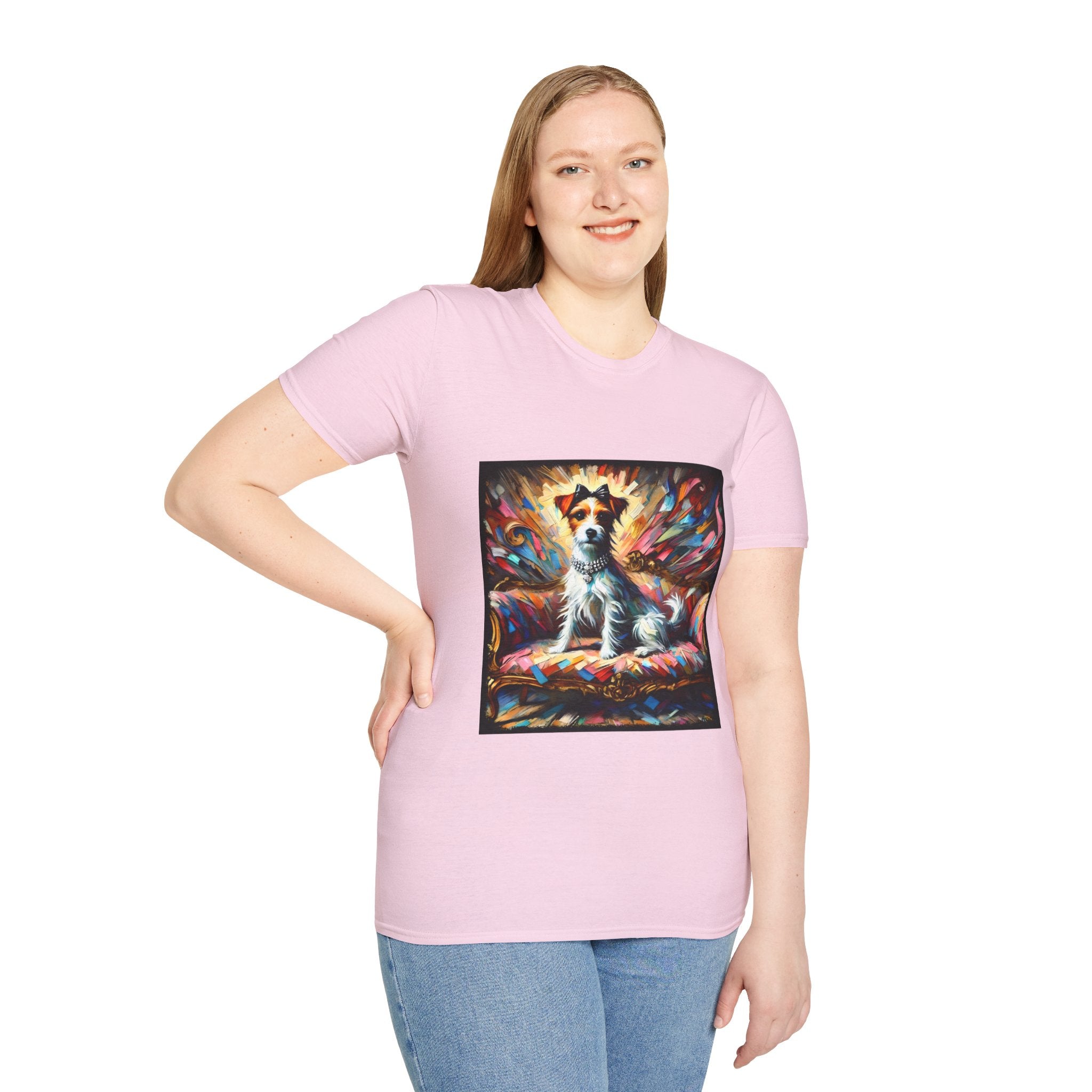 Jack Russell Terrier Diamond Princess Classic | Unisex Dog T-Shirt