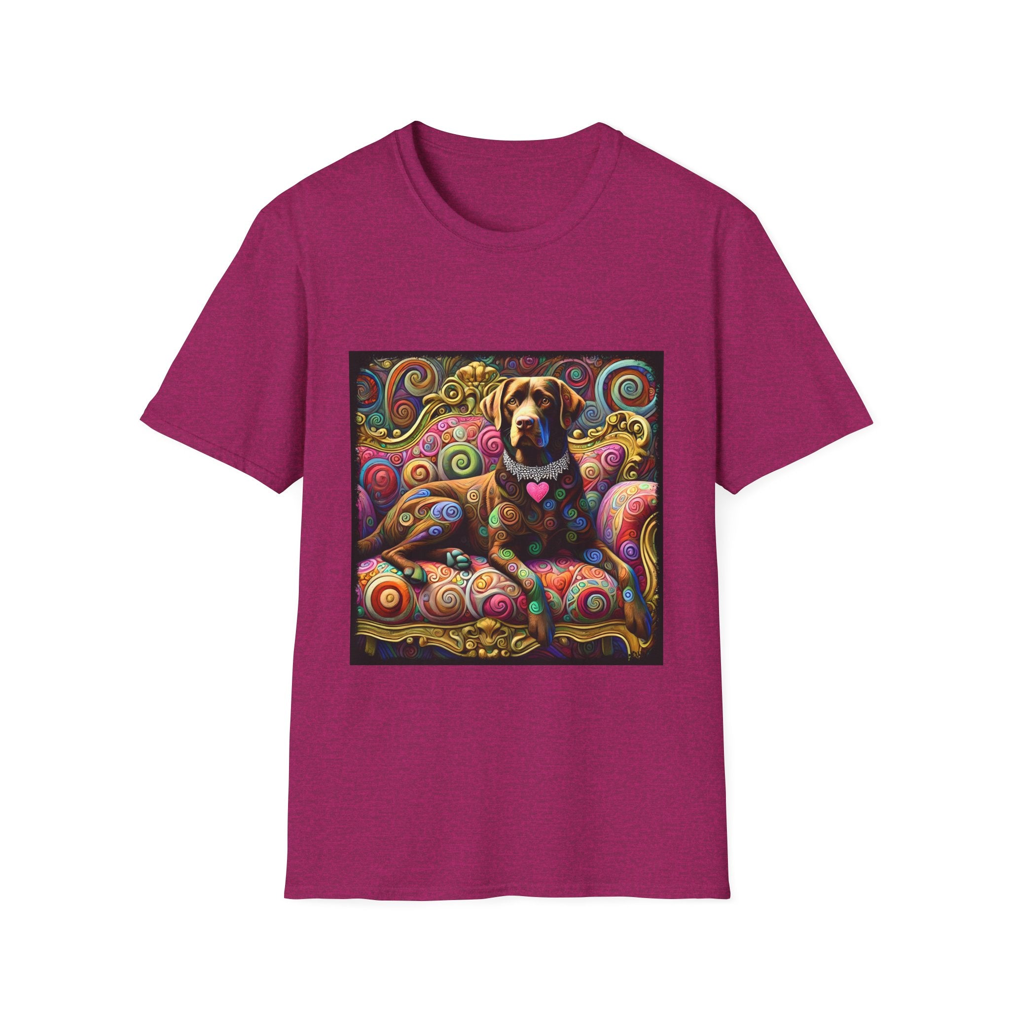 Labrador Retriever Love Swirl | Unisex Dog T-Shirt