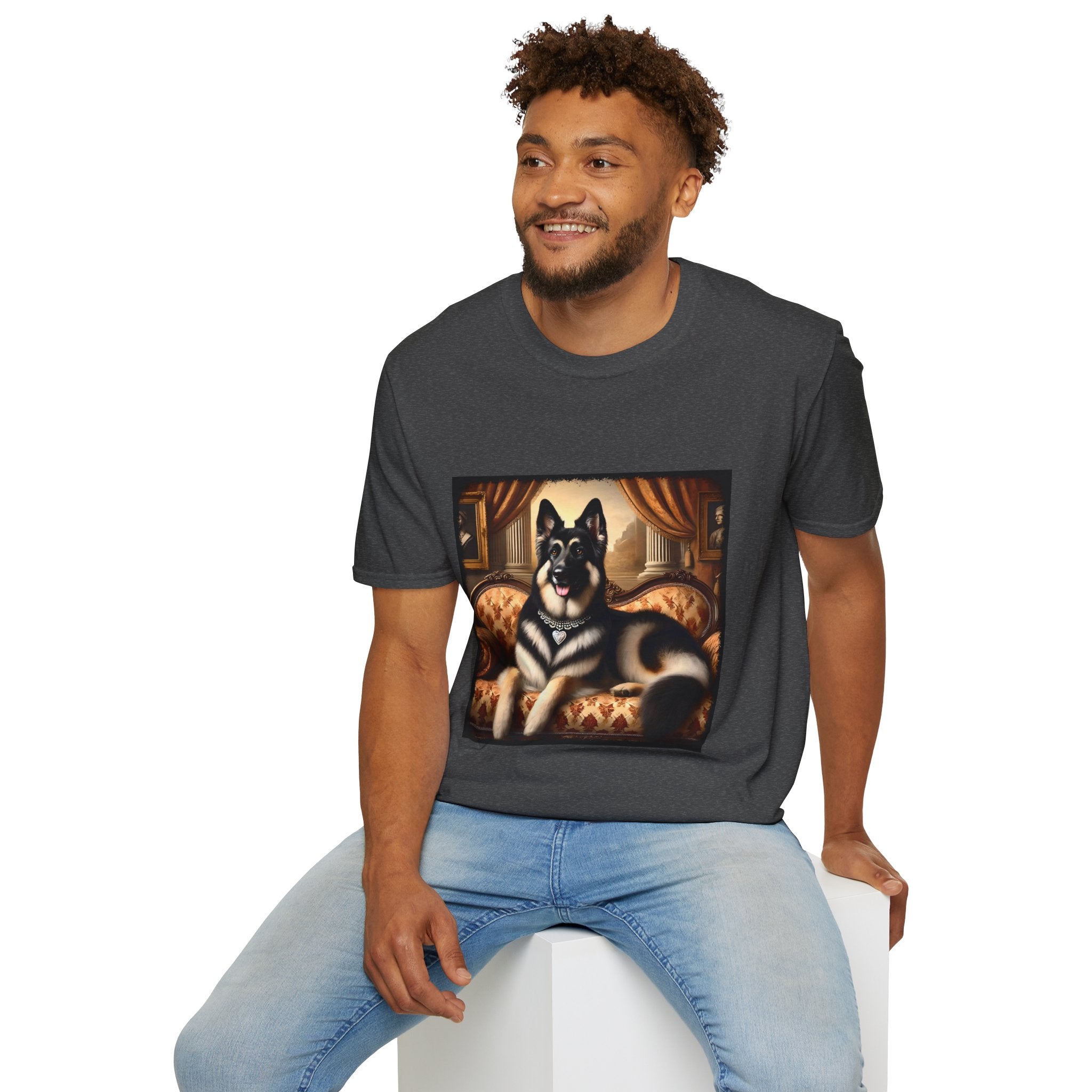 German Shepherd Diamond Diva | Unisex Dog T-Shirt