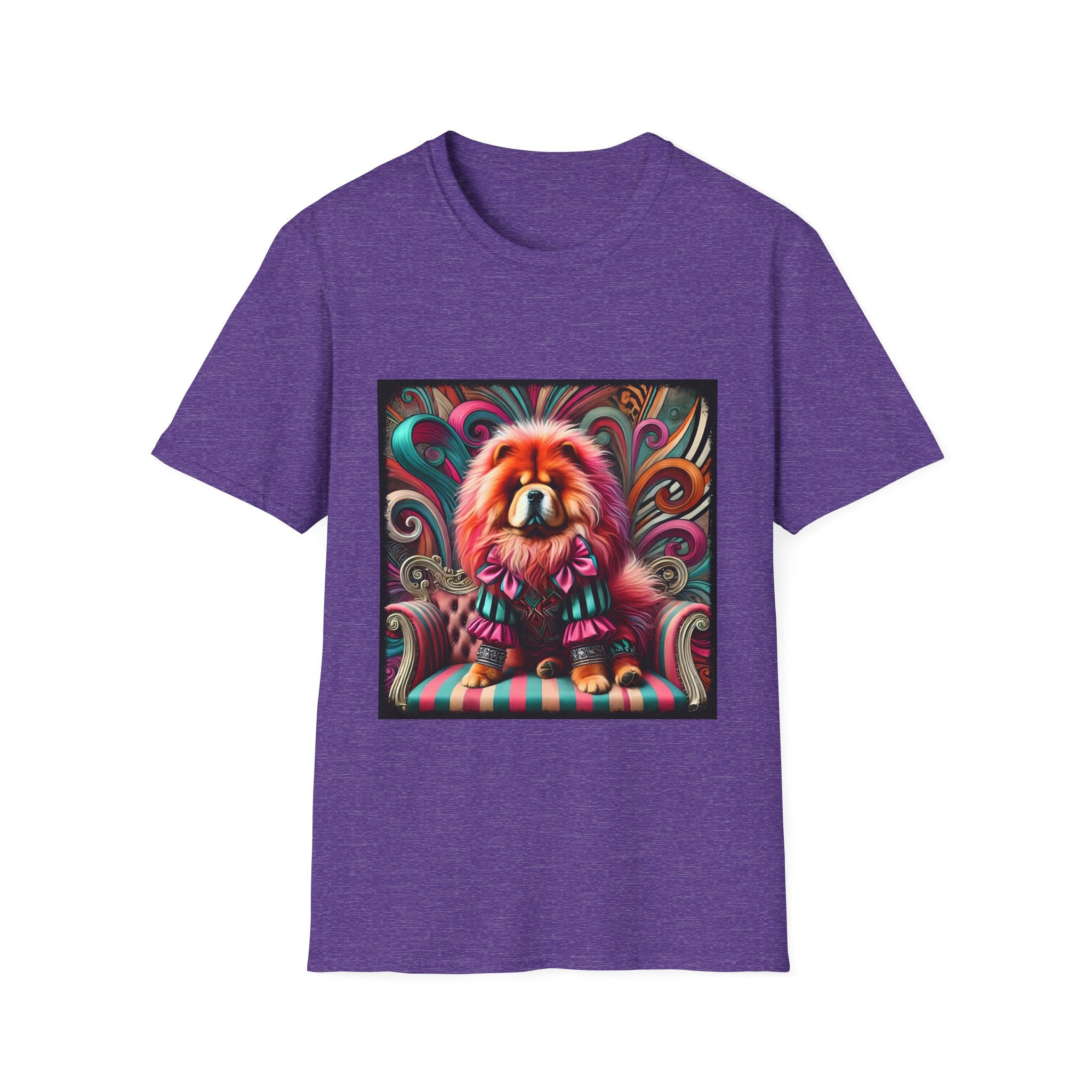 Chow Chow Pink Rocker | Unisex Dog T-Shirt