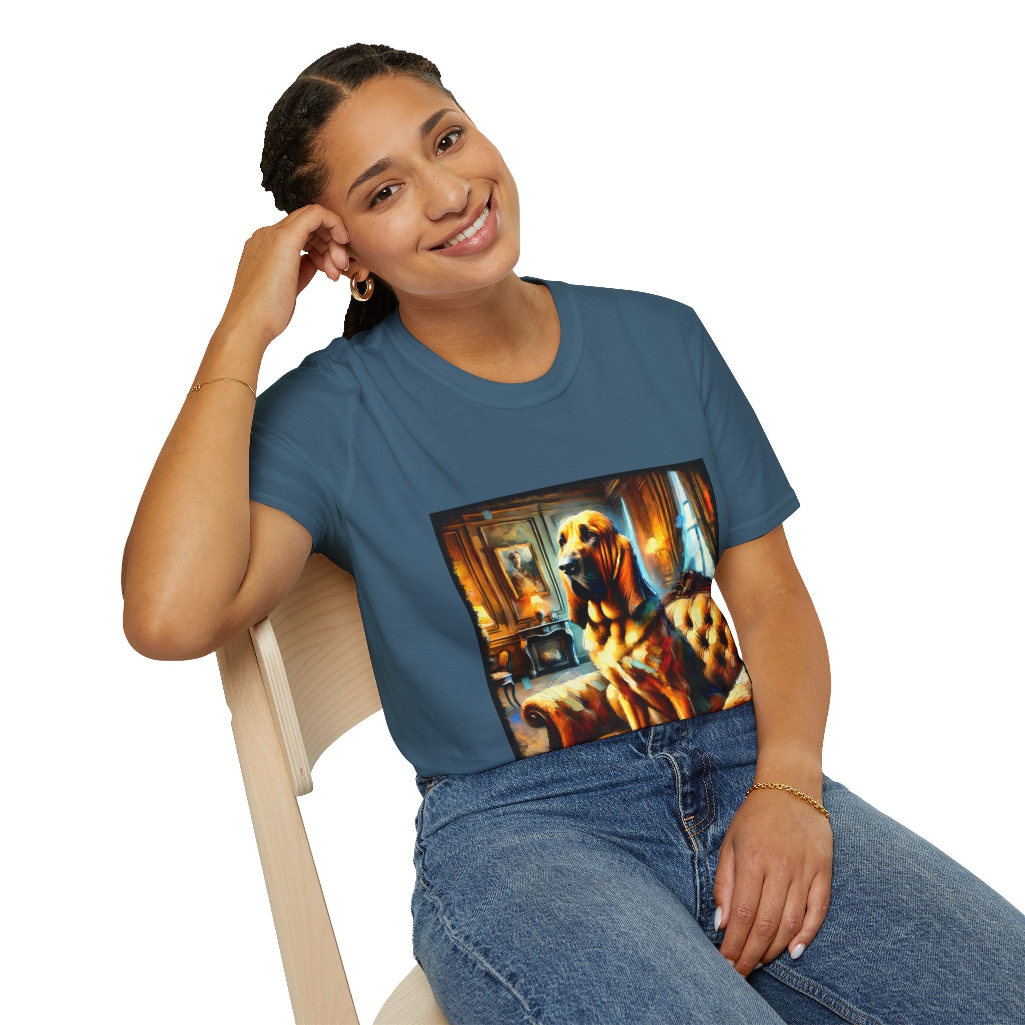 Bloodhound Warm Classic | Unisex Dog T-Shirt