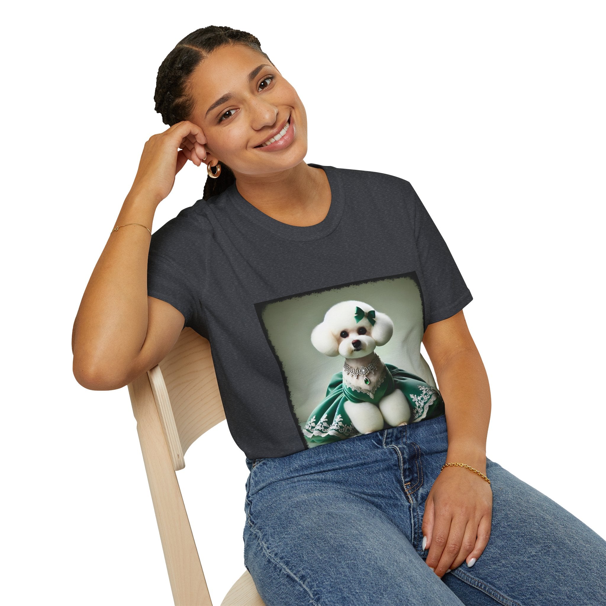 Bichon Frise Classy Cutie | Unisex Dog T-Shirt