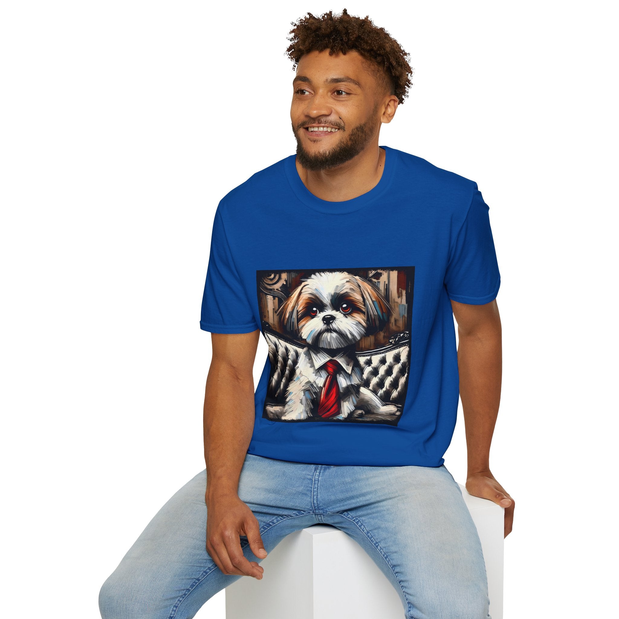 Shih Tzu Distinguished Gentleman |  Unisex Dog T-Shirt