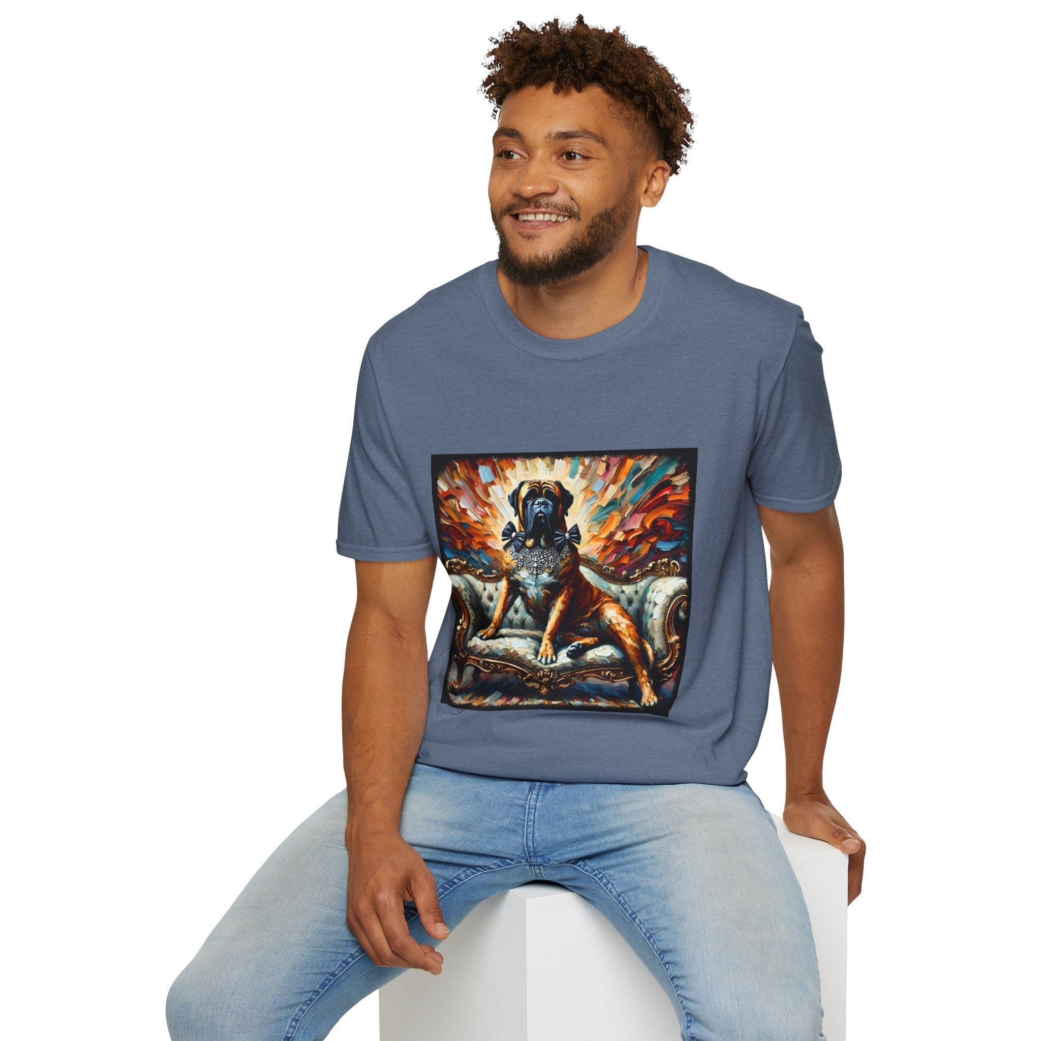 Bullmastiff Bold Diamond Classic | Unisex Dog T-Shirt