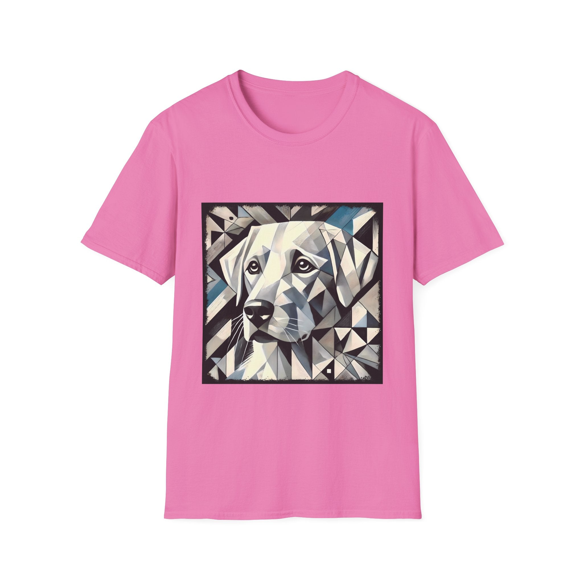 Labrador Retriever White Geometric | Unisex Dog T-Shirt