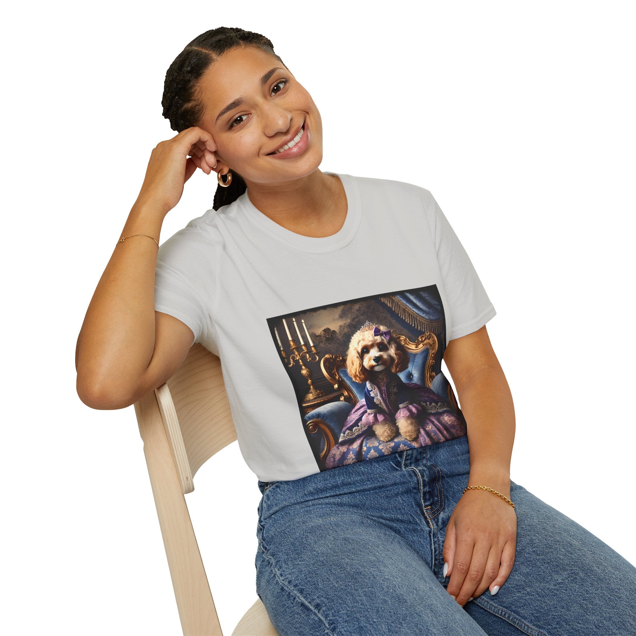 Cavapoo Lilac Lady | Unisex Dog T-Shirt