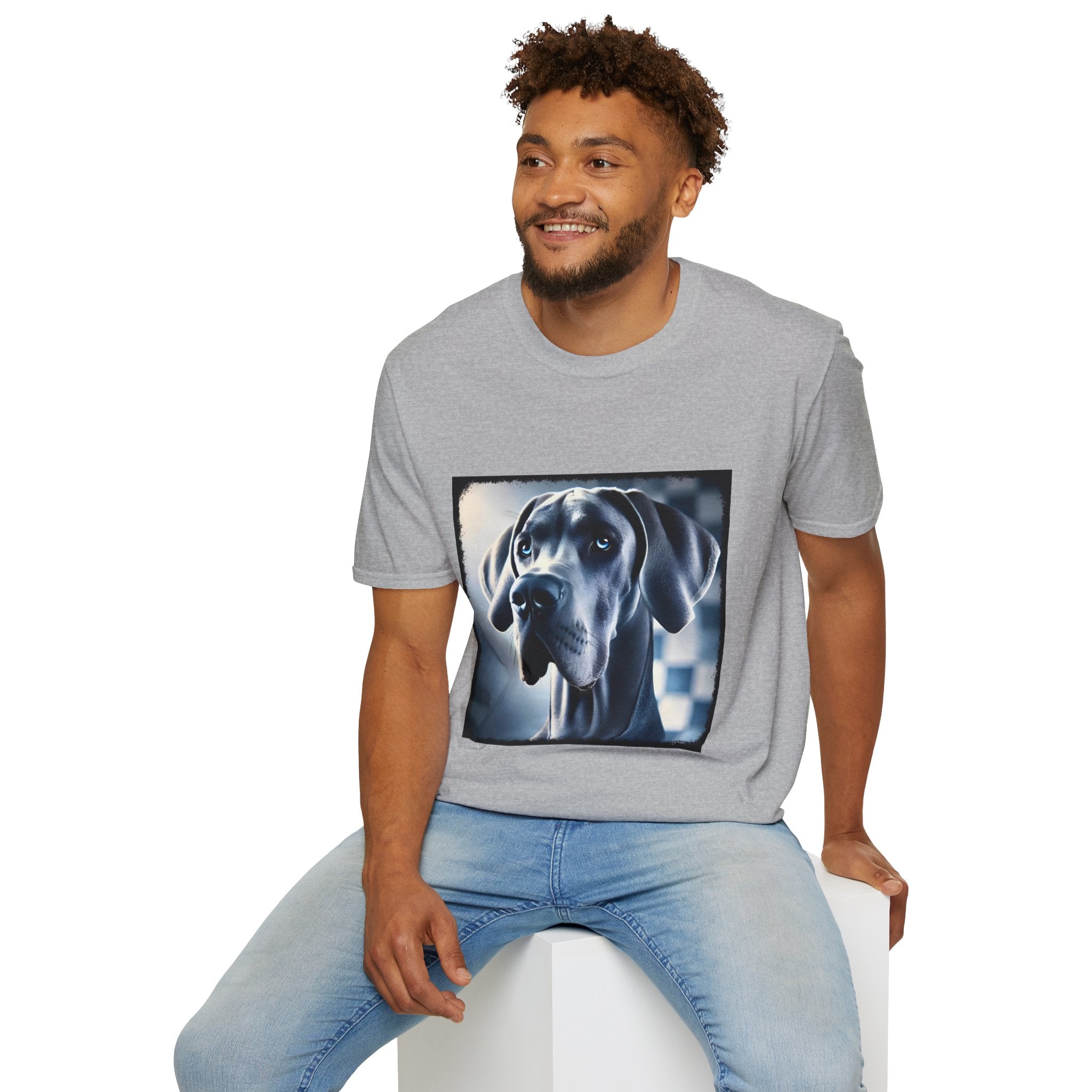 Great Dane Regal Pose | Unisex Dog T-Shirt