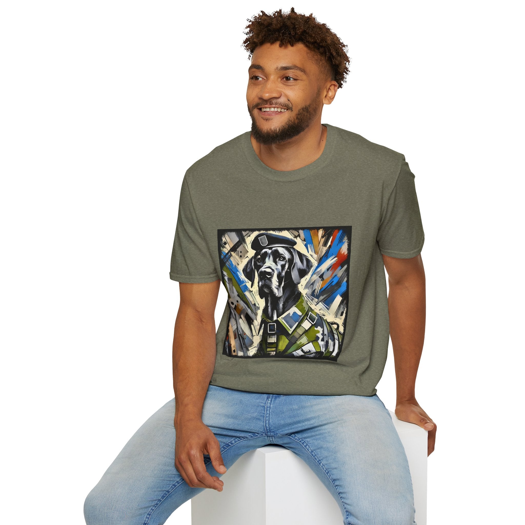 Great Dane Combat Classic | Unisex Dog T-Shirt