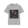 Labrador Retriever On Display design dog lover unisex t-shirt in sport grey