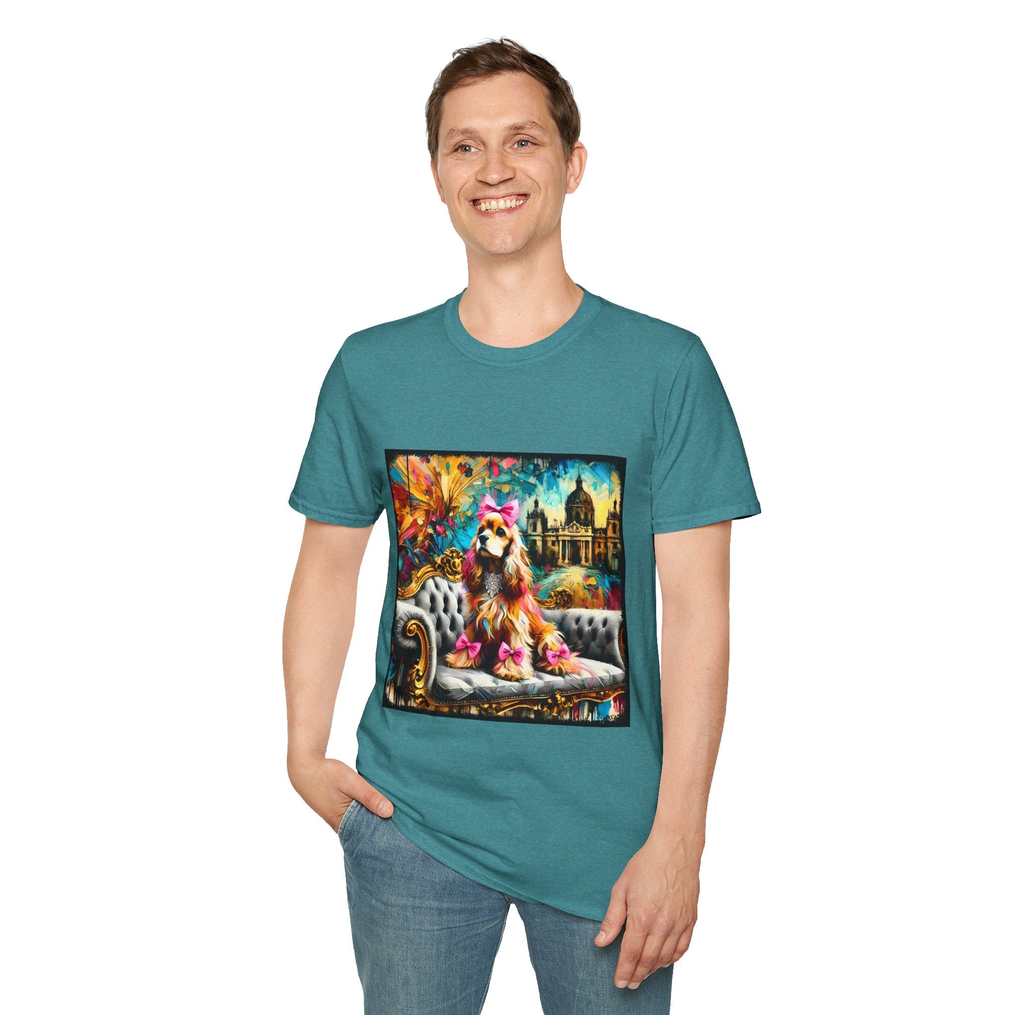 Cocker Spaniel Diamond Princess Classic | Unisex Dog T-Shirt