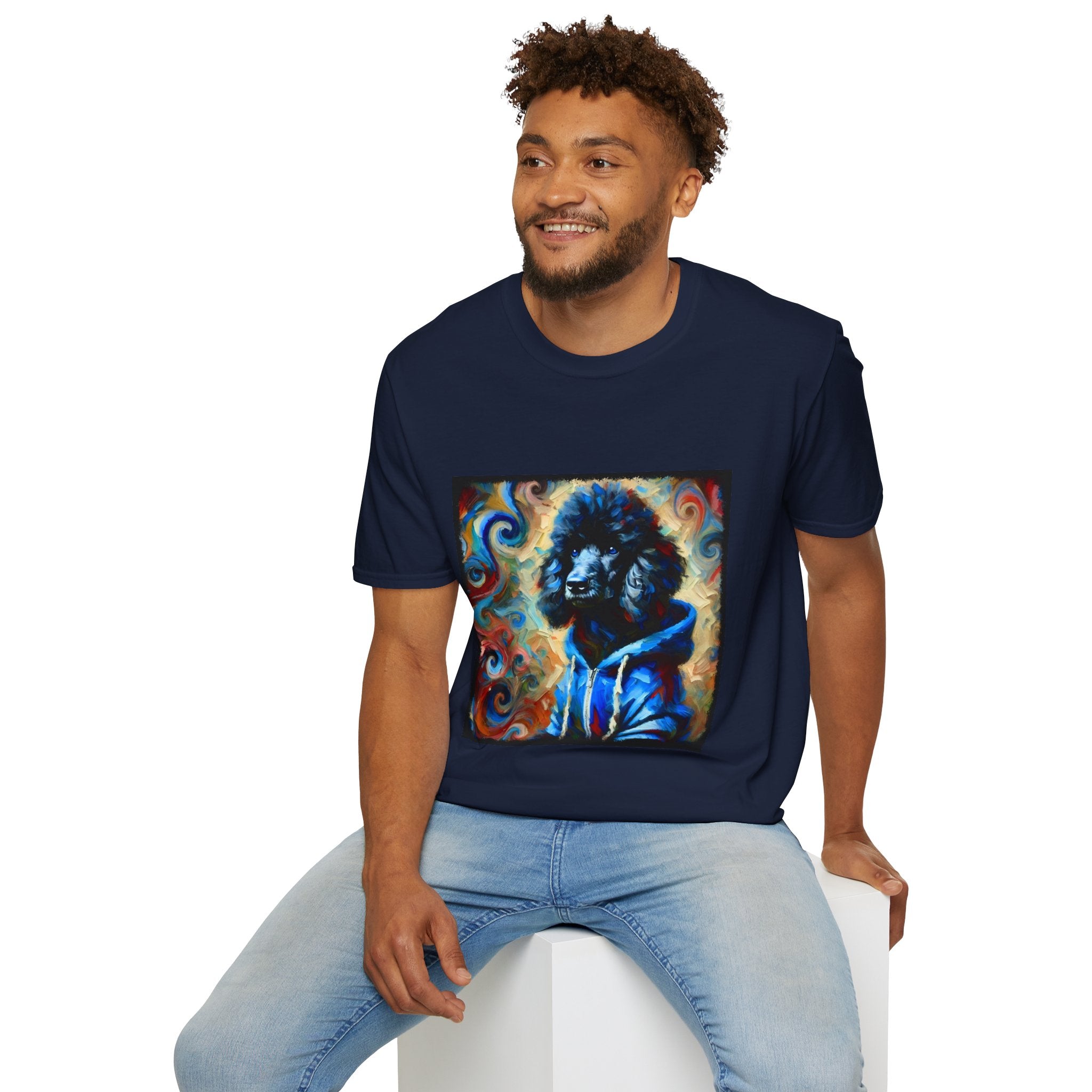 Poodle Style Rebel Swirl | Unisex Dog T-Shirt