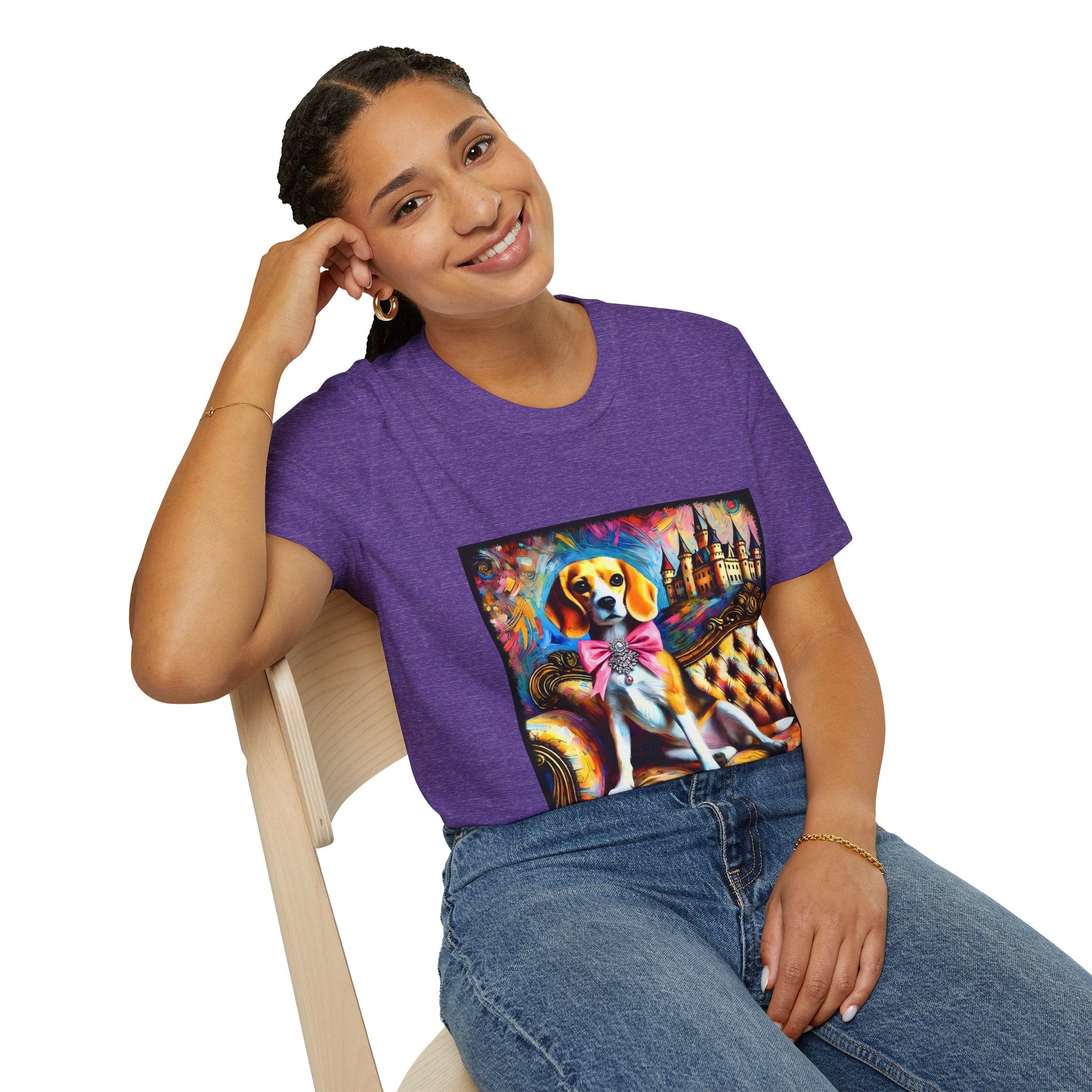 Beagle Diamond Classic | Unisex Dog T-Shirt