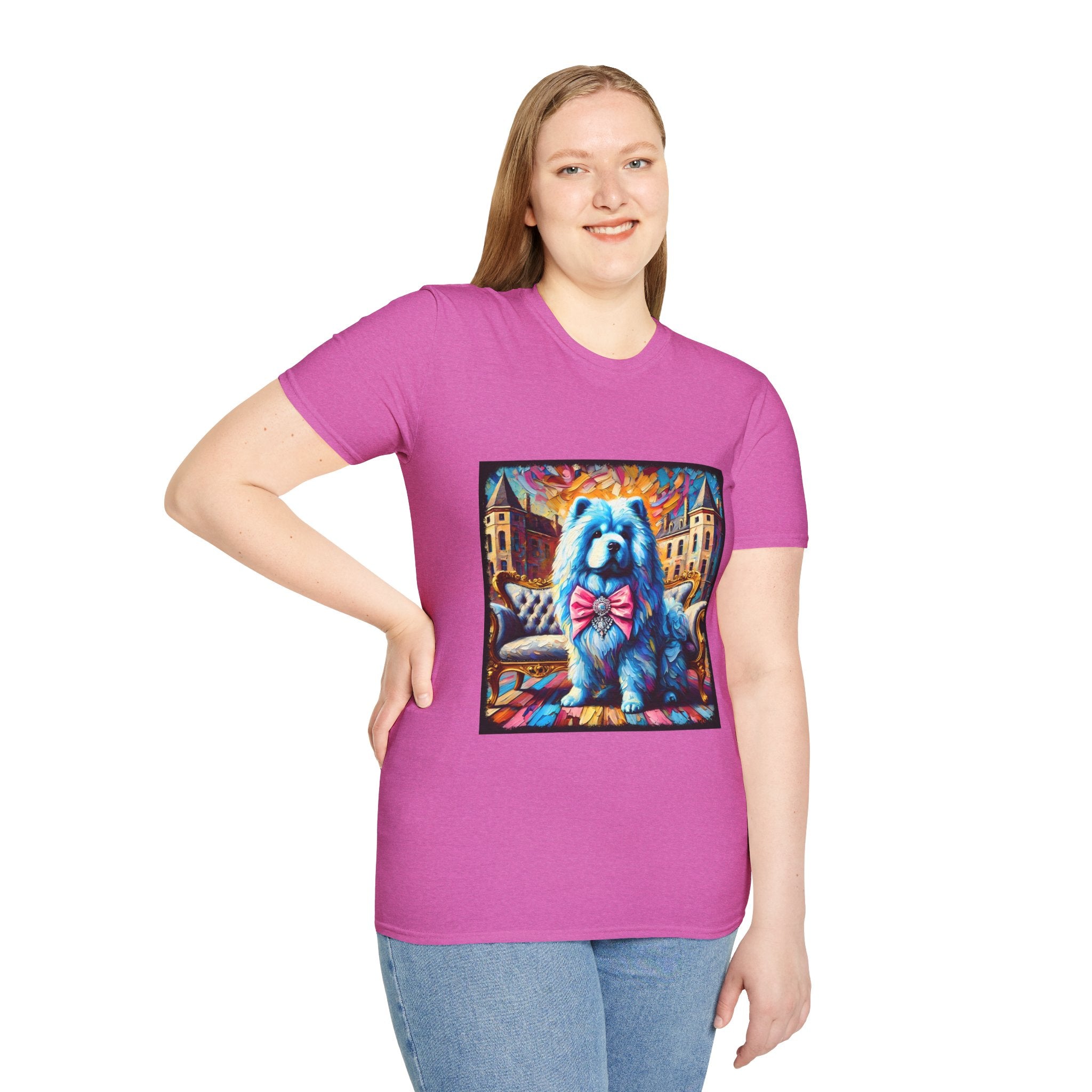 Chow Chow Blue Diamond Princess Classic | Unisex Dog T-Shirt