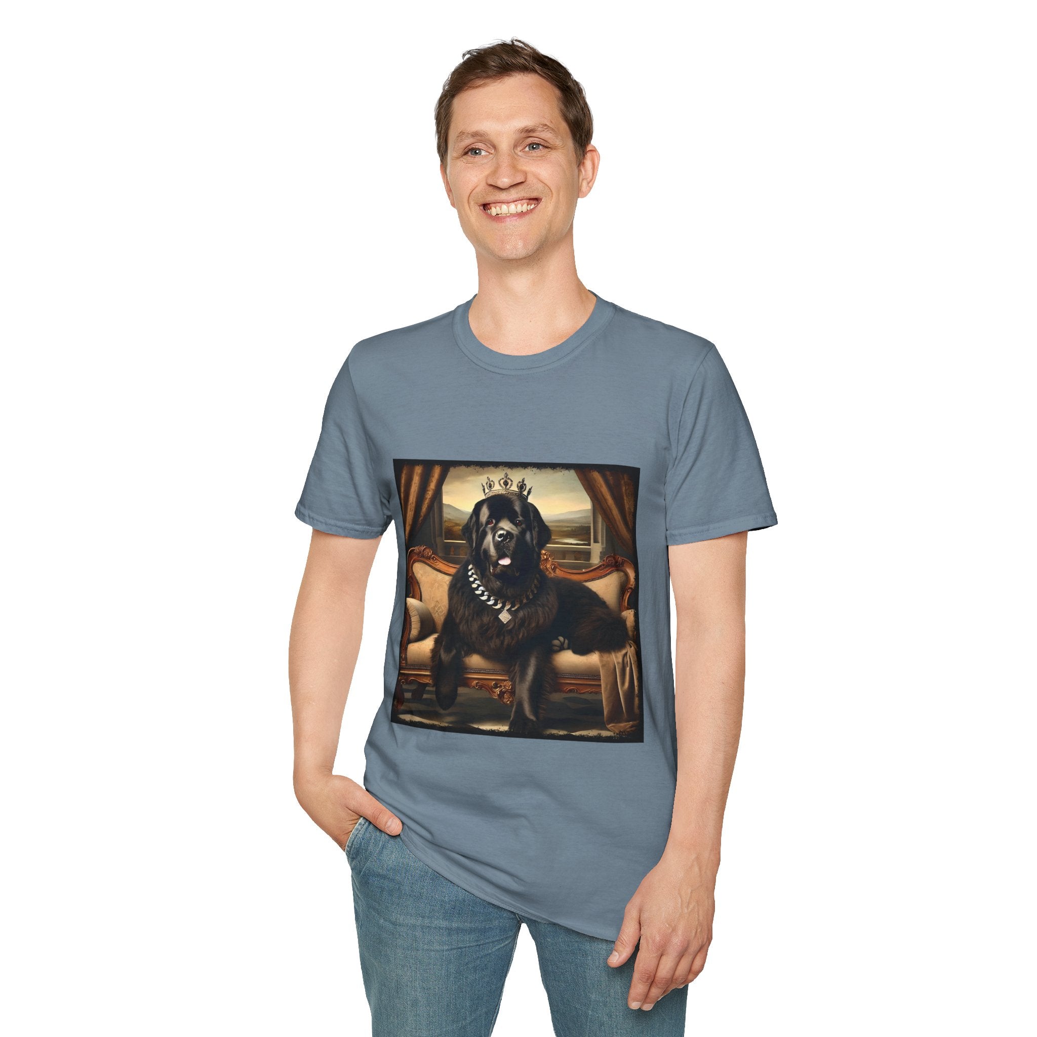 Newfoundland Posh Prince | Unisex Dog T-Shirt