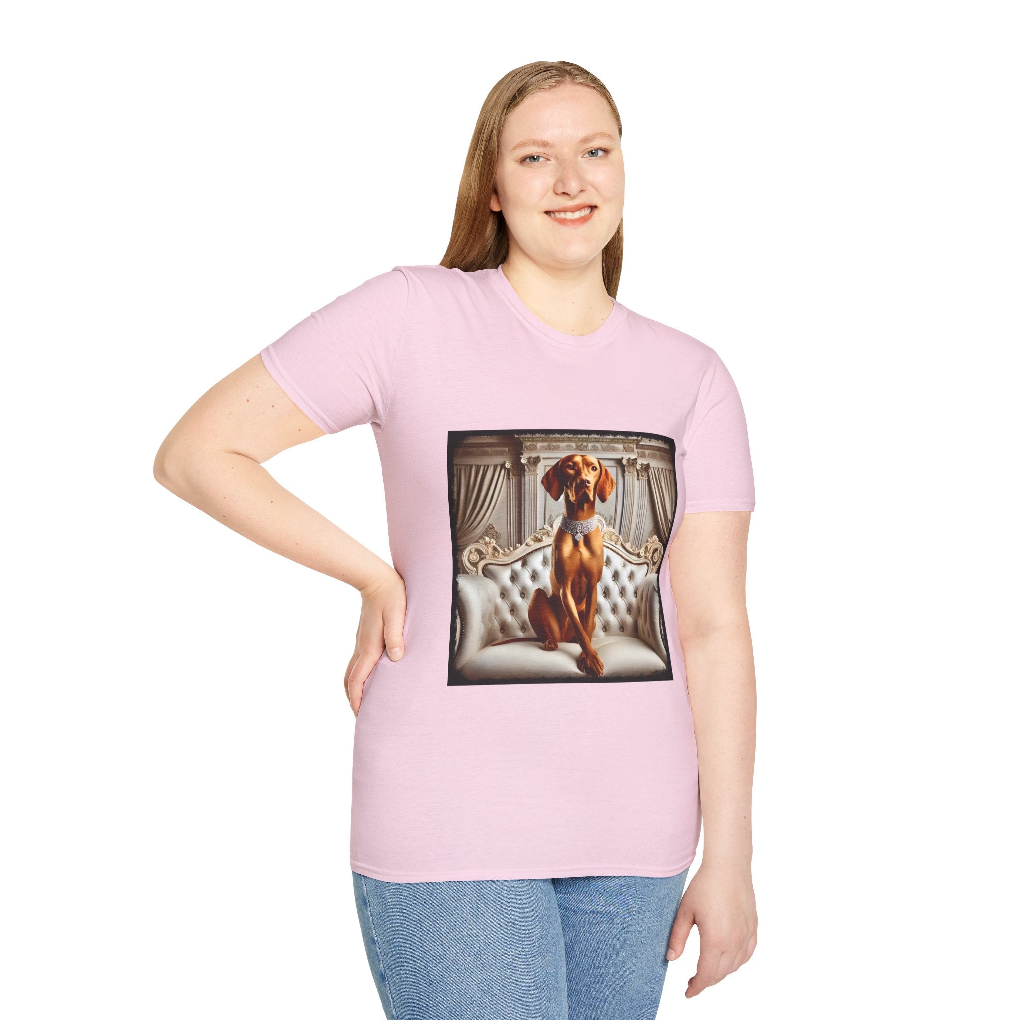Vizsla Poised Posh | Unisex Dog T-Shirt
