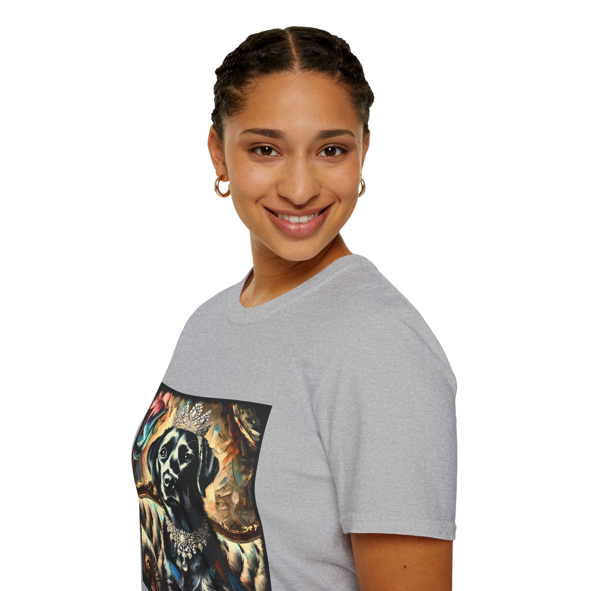 Labrador Retriever Diamond Princess Classic | Unisex Dog T-Shirt