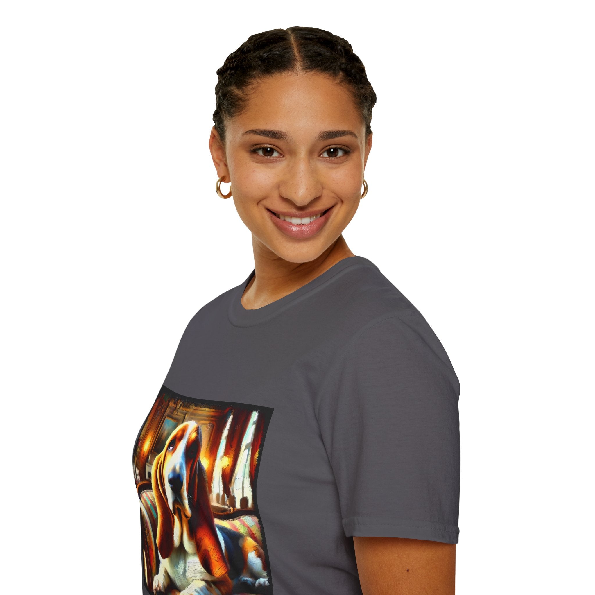 Basset Hound Warm Classic | Unisex Dog T-Shirt