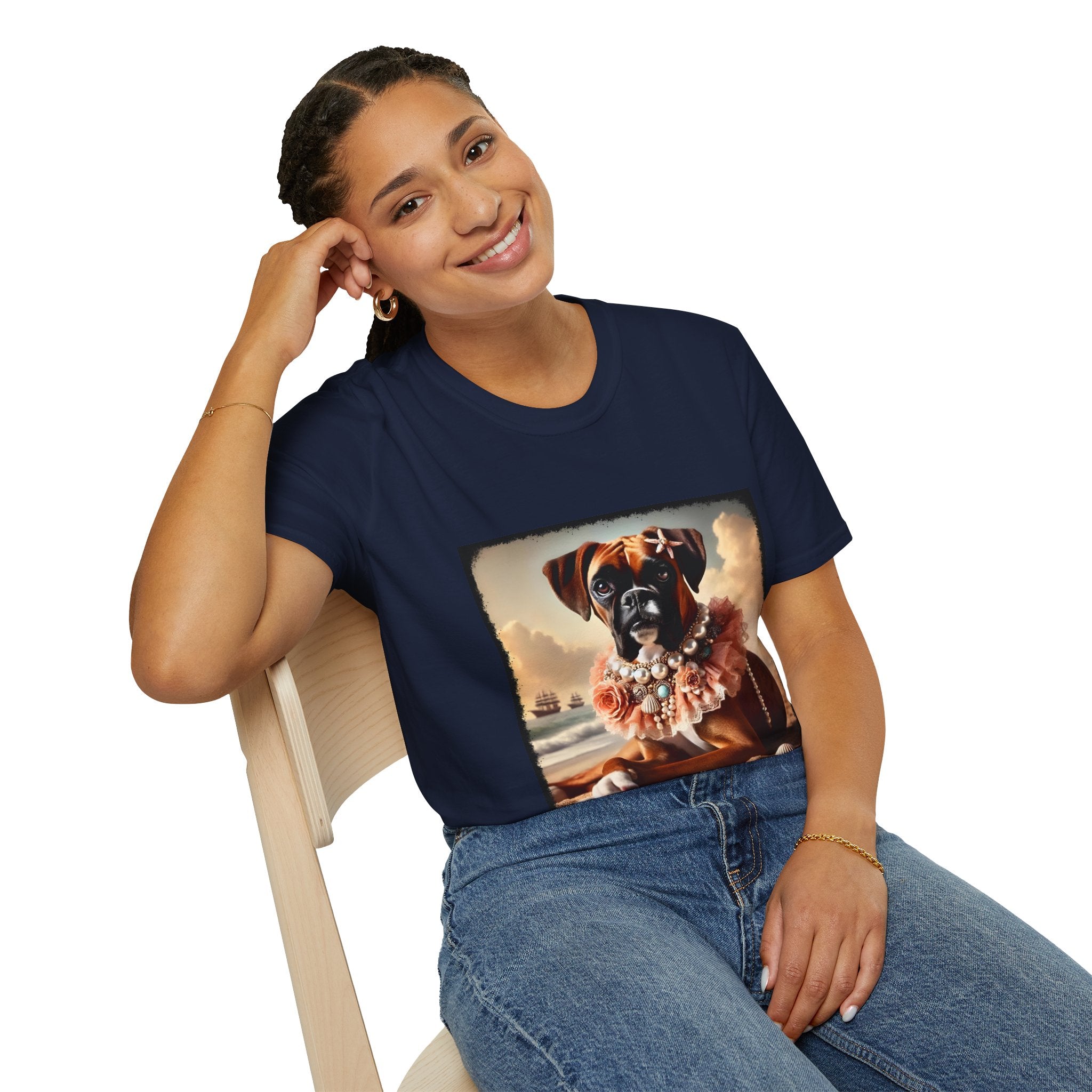 Boxer Beach Dreamer | Unisex Dog T-Shirt